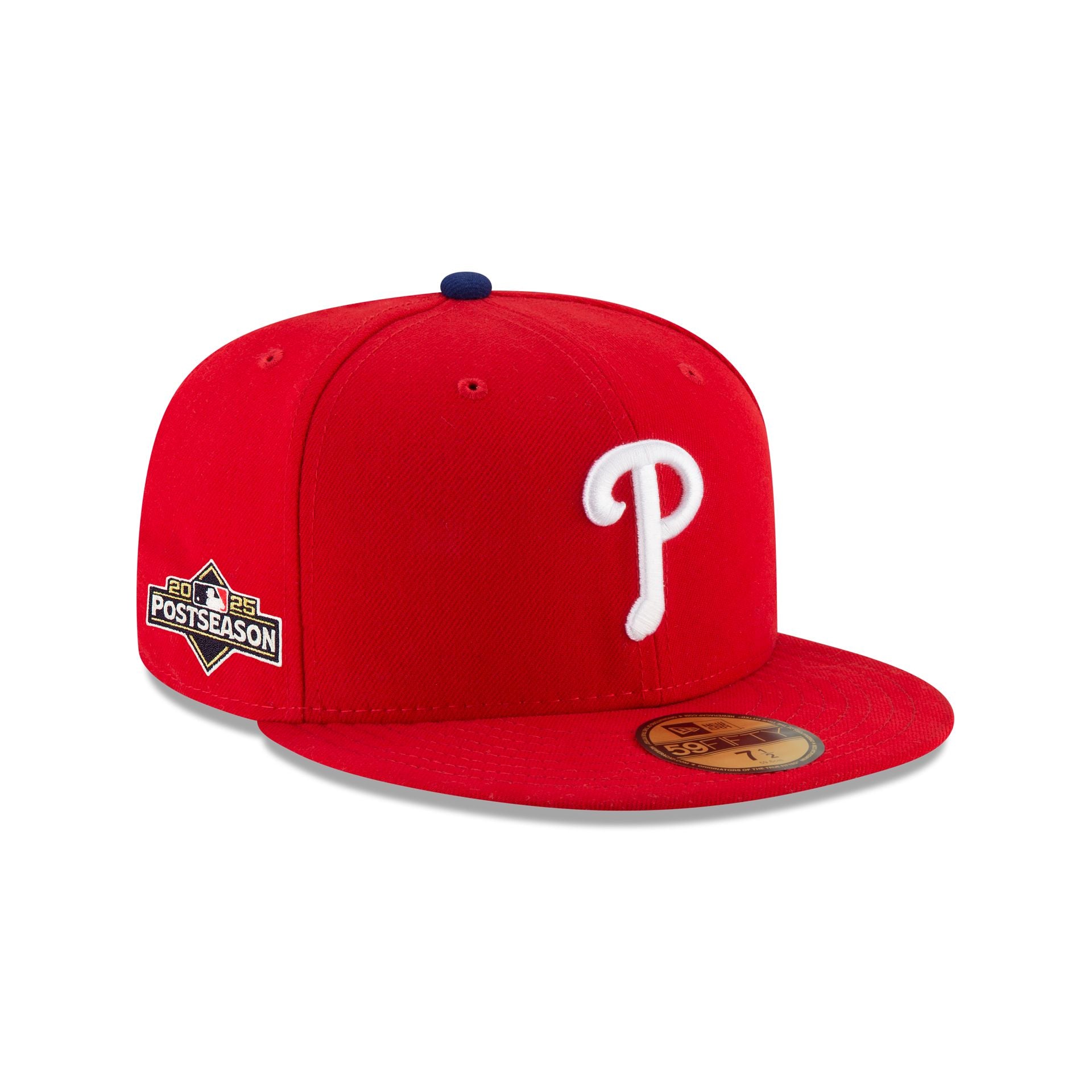 Philadelphia Phillies 2025 Postseason Side Patch 59FIFTY Fitted Hat