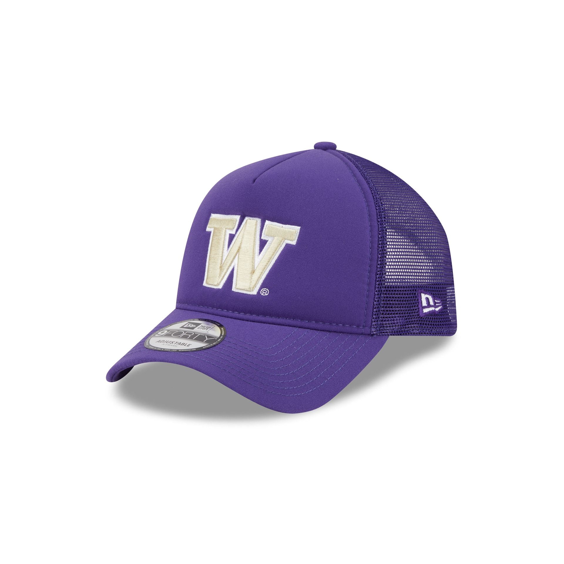 Washington Huskies Go-To 9FORTY A-Frame Trucker Hat