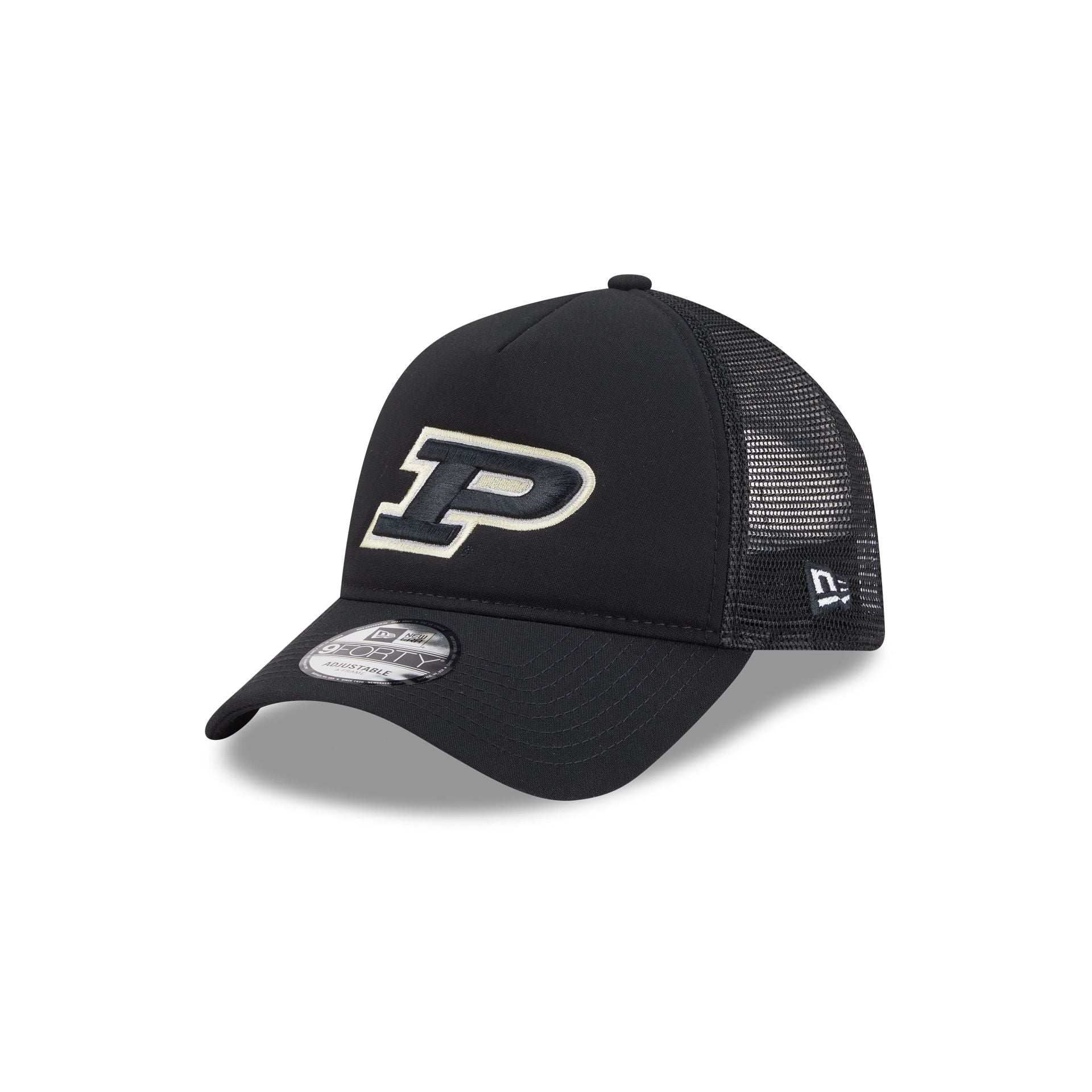 Purdue Boilermakers Go-To 9FORTY A-Frame Trucker Hat