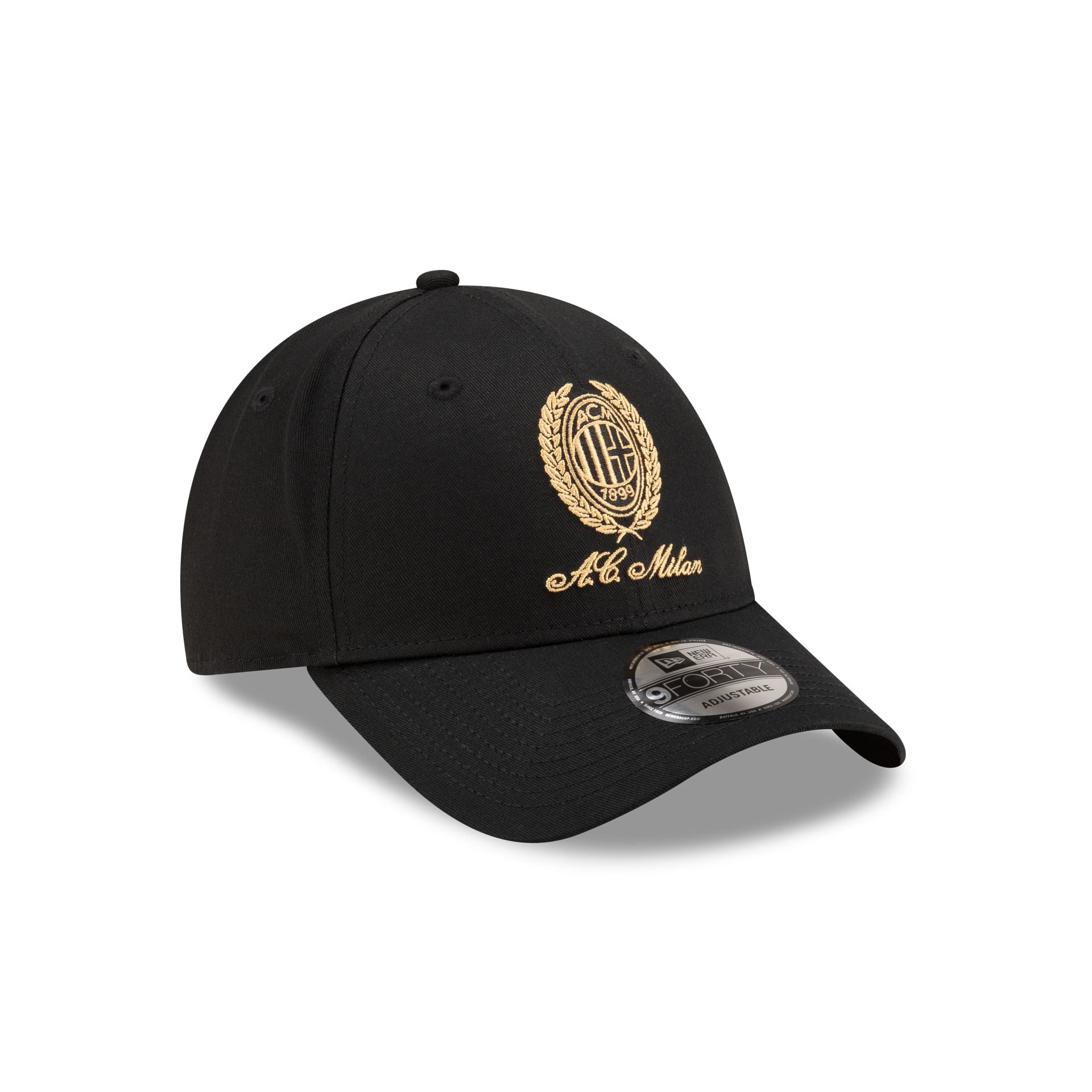 60564693_9FORTY_EMEASOCCERFW24_ACMILAN_BLK_3QR