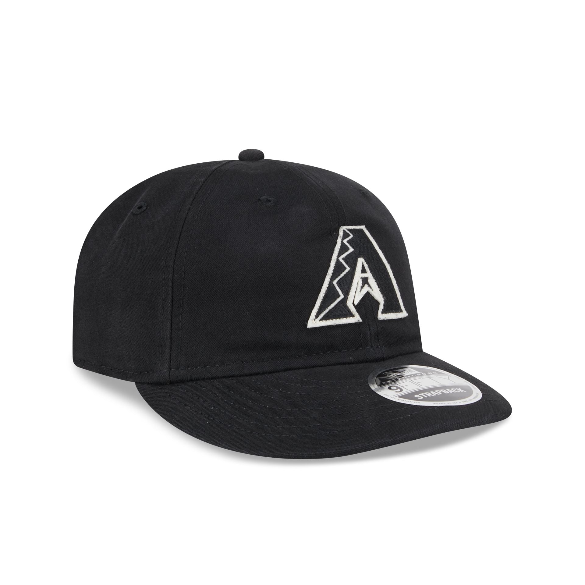 Arizona Diamondbacks Canvas Felt Retro Crown 9FIFTY Strapback Hat – New ...