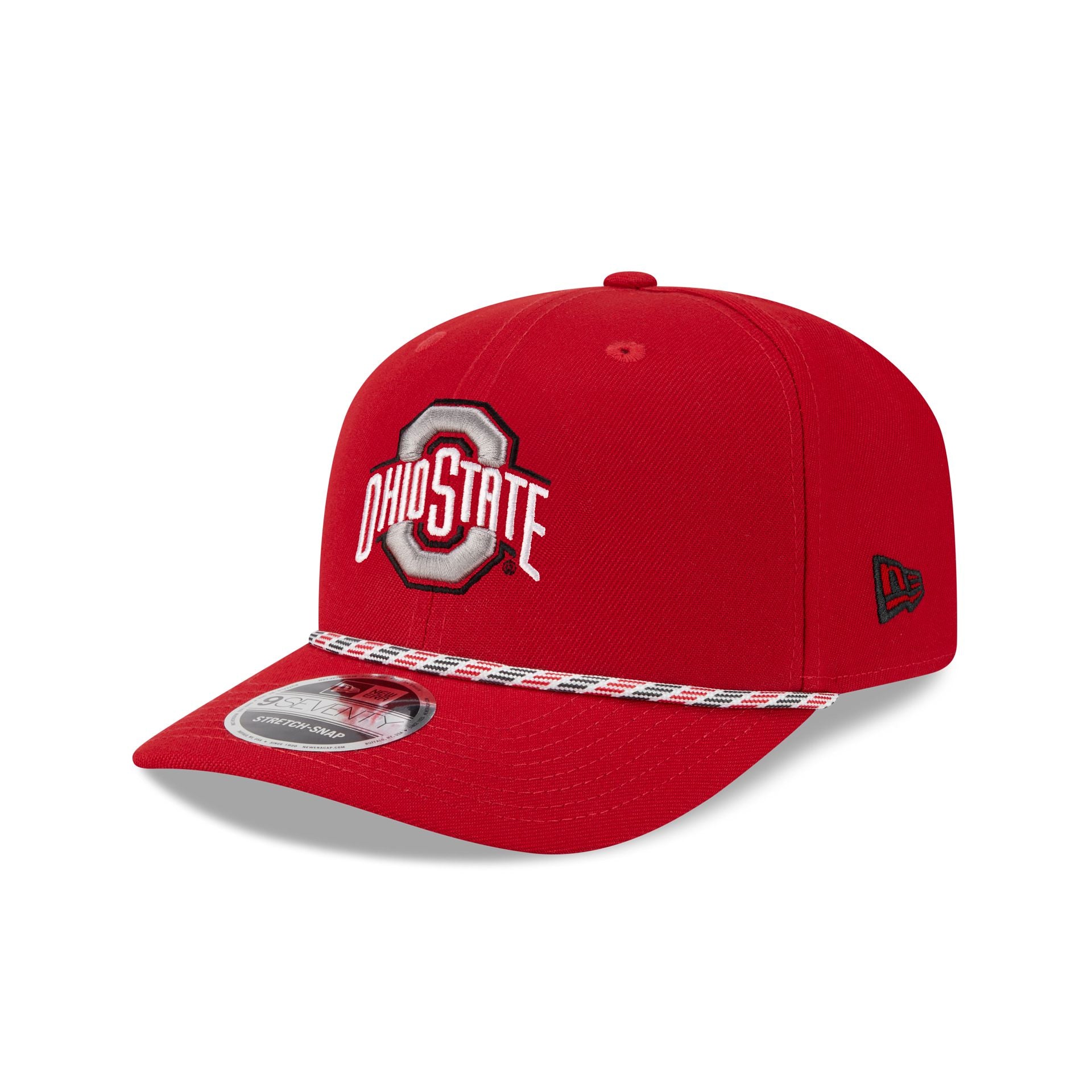 Ohio State Buckeyes Multicolor Rope 9SEVENTY Stretch-Snap Hat
