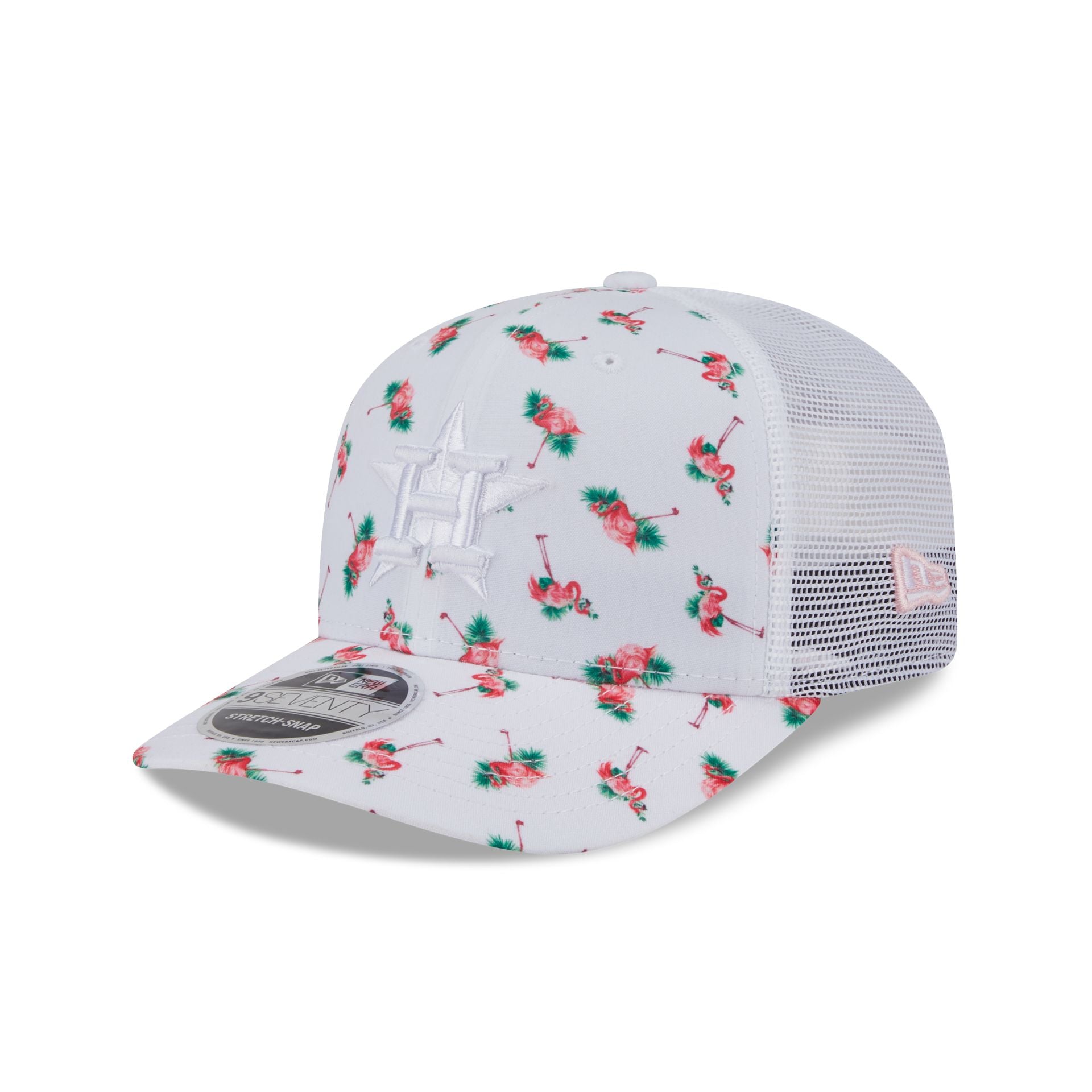 Houston Astros Pattern 9SEVENTY Trucker Hat
