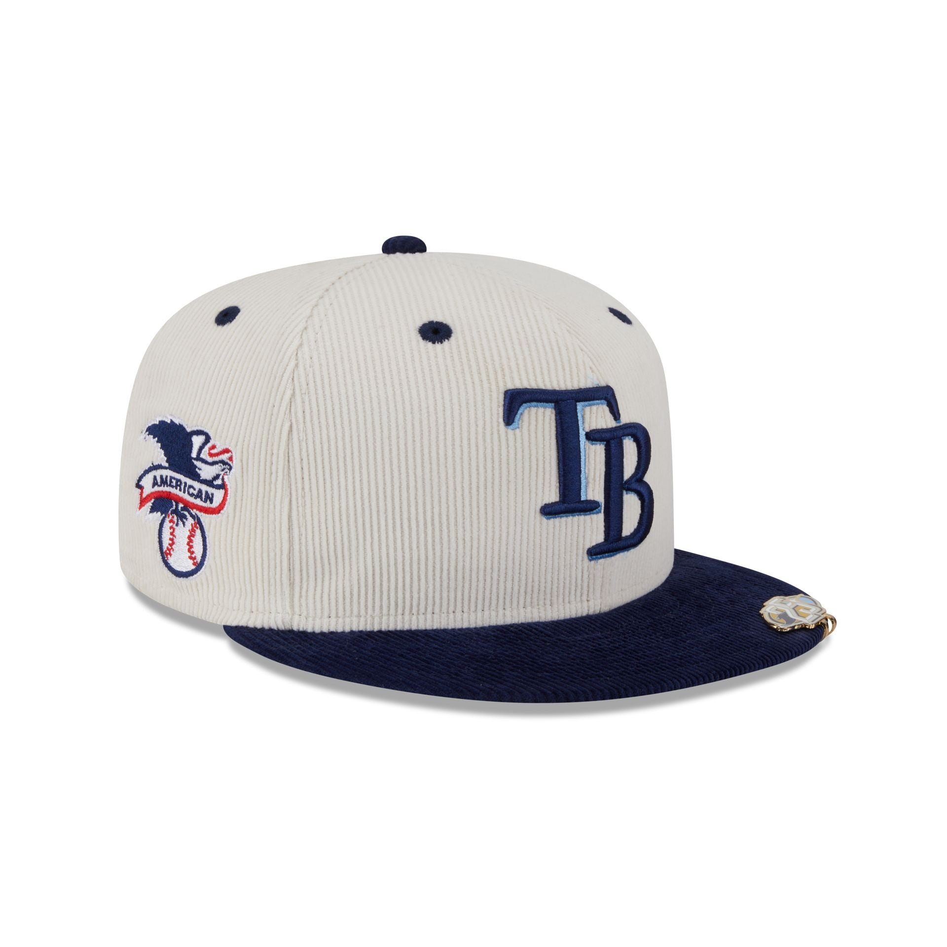 Tampa Bay Rays Two Tone Cord 59FIFTY Fitted Hat