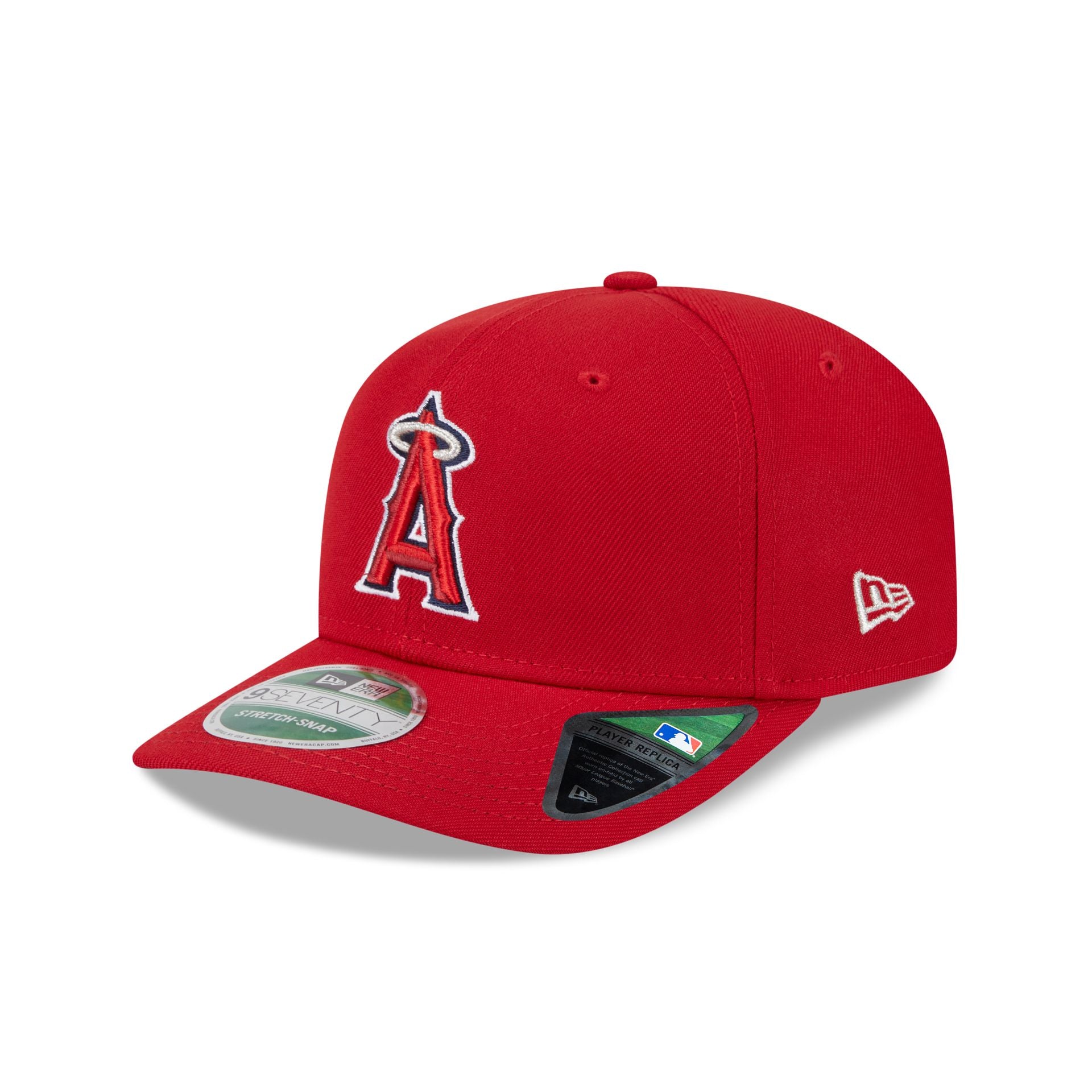 Los Angeles Angels Game Authentic Collection 9SEVENTY Stretch-Snap Hat