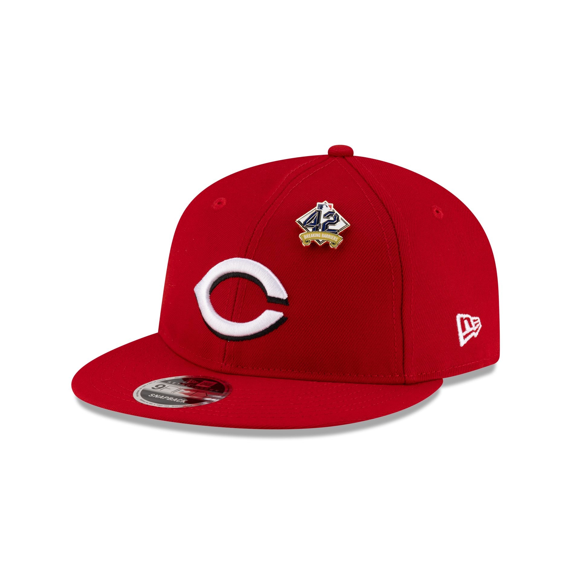 Cincinnati Reds Jackie Robinson Day 2025 Retro Crown 9FIFTY Snapback H