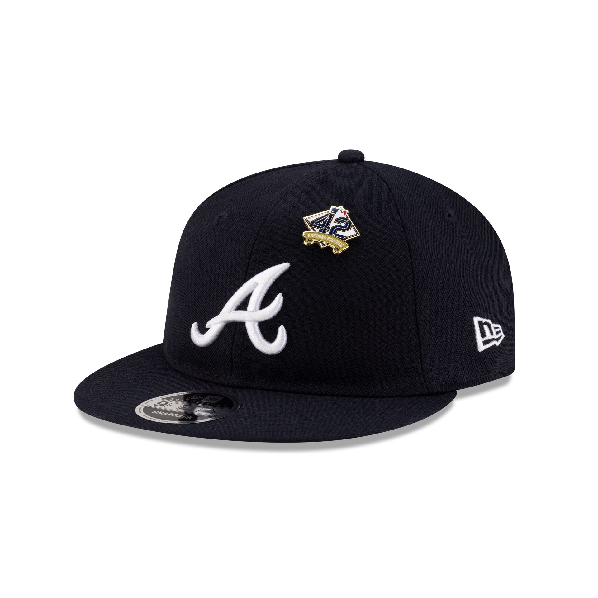 Atlanta Braves Jackie Robinson Day 2025 Retro Crown 9FIFTY Snapback Ha