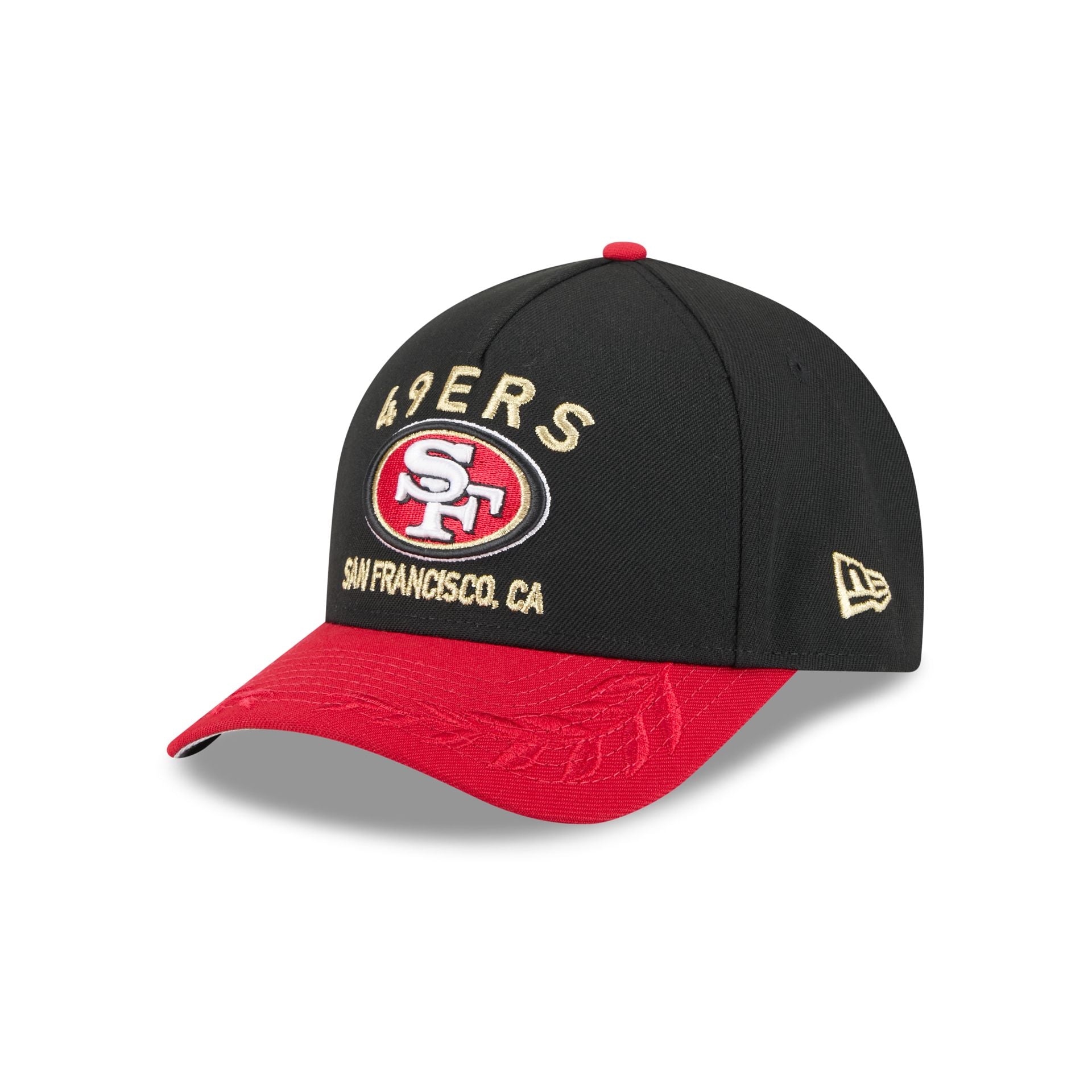 San Francisco 49ers 2025 Draft 9FORTY M-Crown A-Frame Snapback Hat