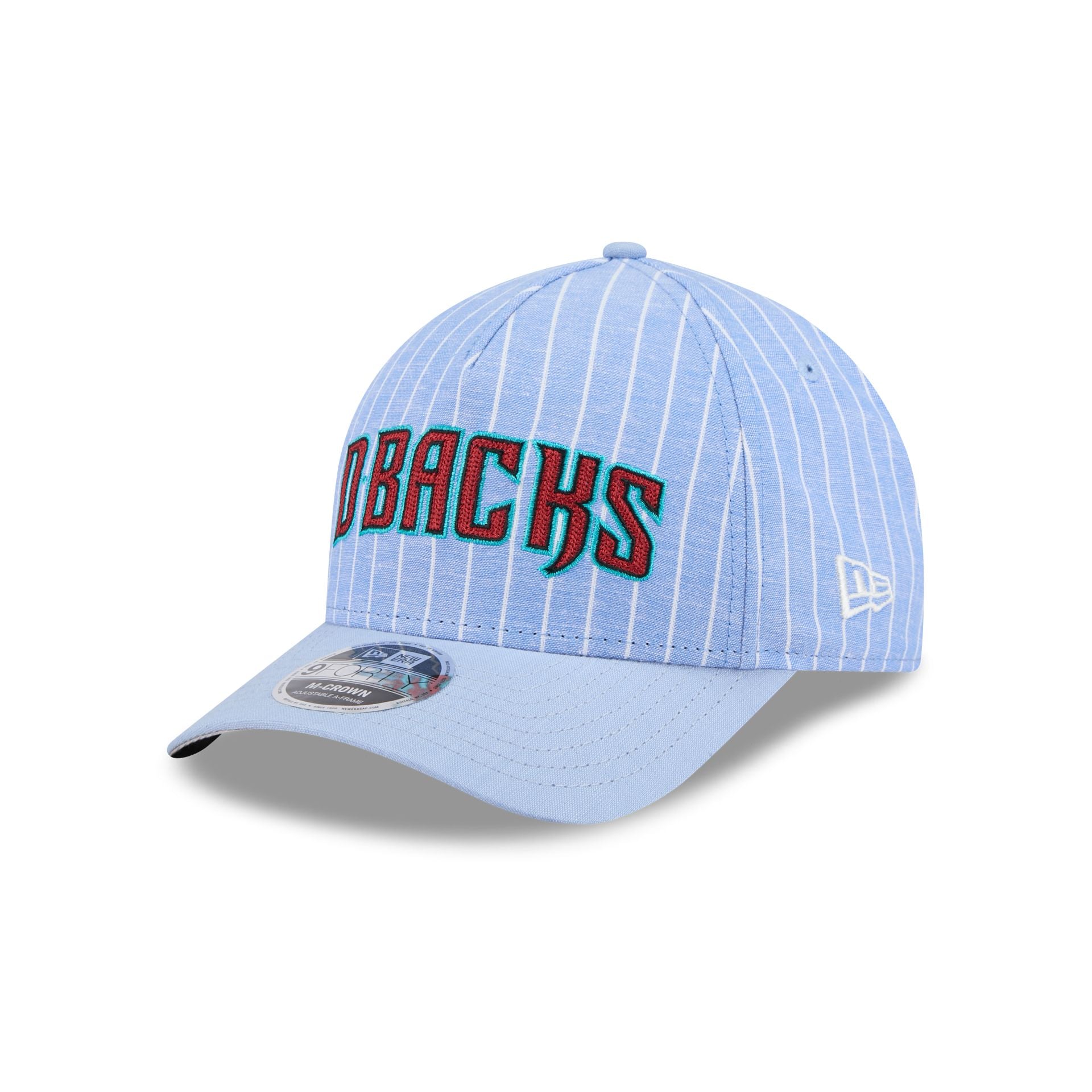 Arizona Diamondbacks Pinstripe Linen 9FORTY M-Crown A-Frame Snapback H