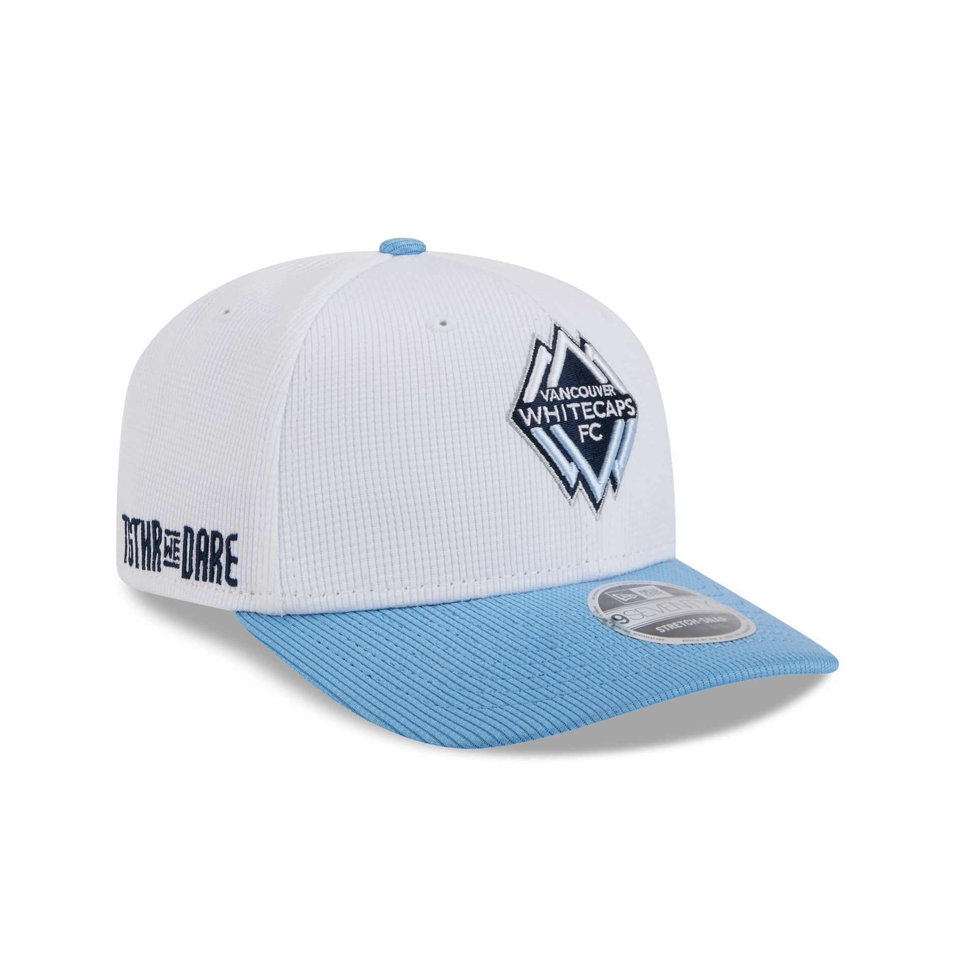 Vancouver White Caps FC 2025 Jersey Hook 9SEVENTY Stretch-Snap Hat