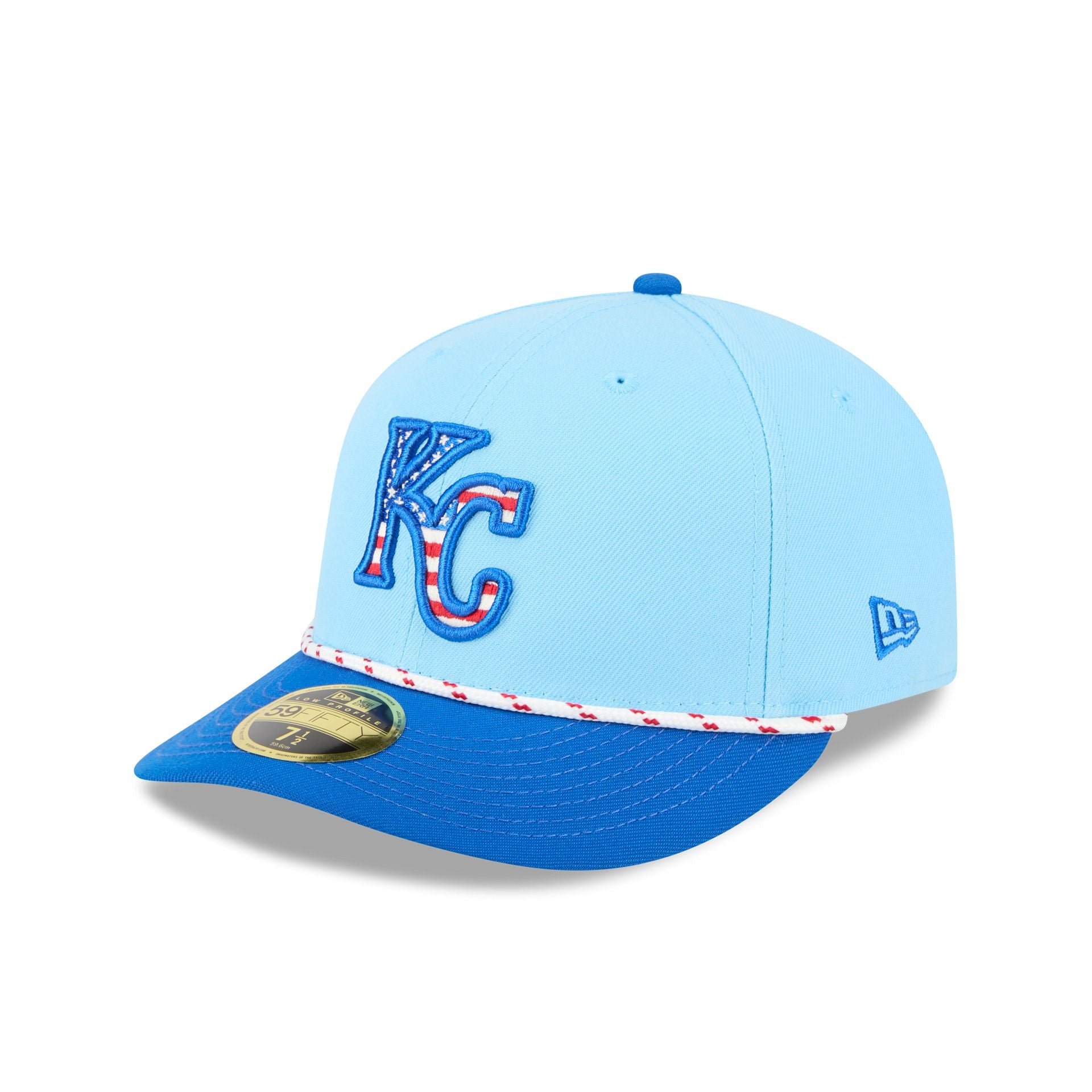 Kansas City Royals Independence Day 2025 Low Profile 59FIFTY Fitted Ha