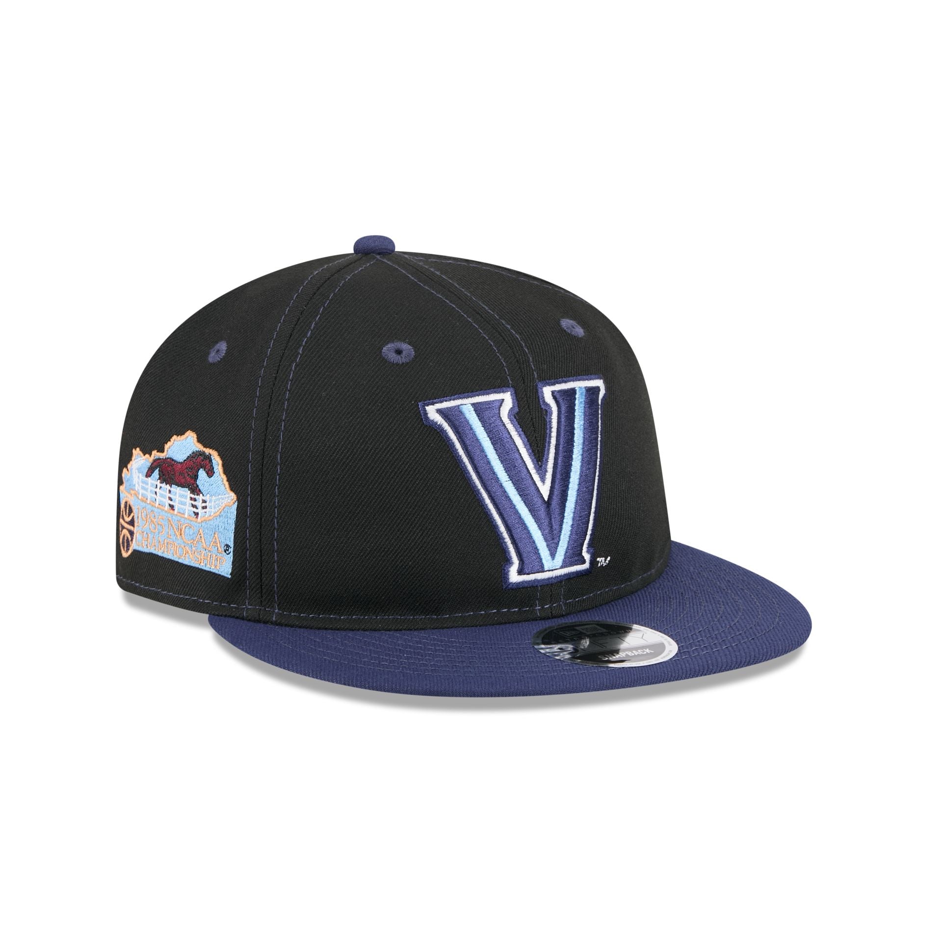 Villanova Wildcats Tournament Side Patch Retro Crown 9FIFTY Strapback
