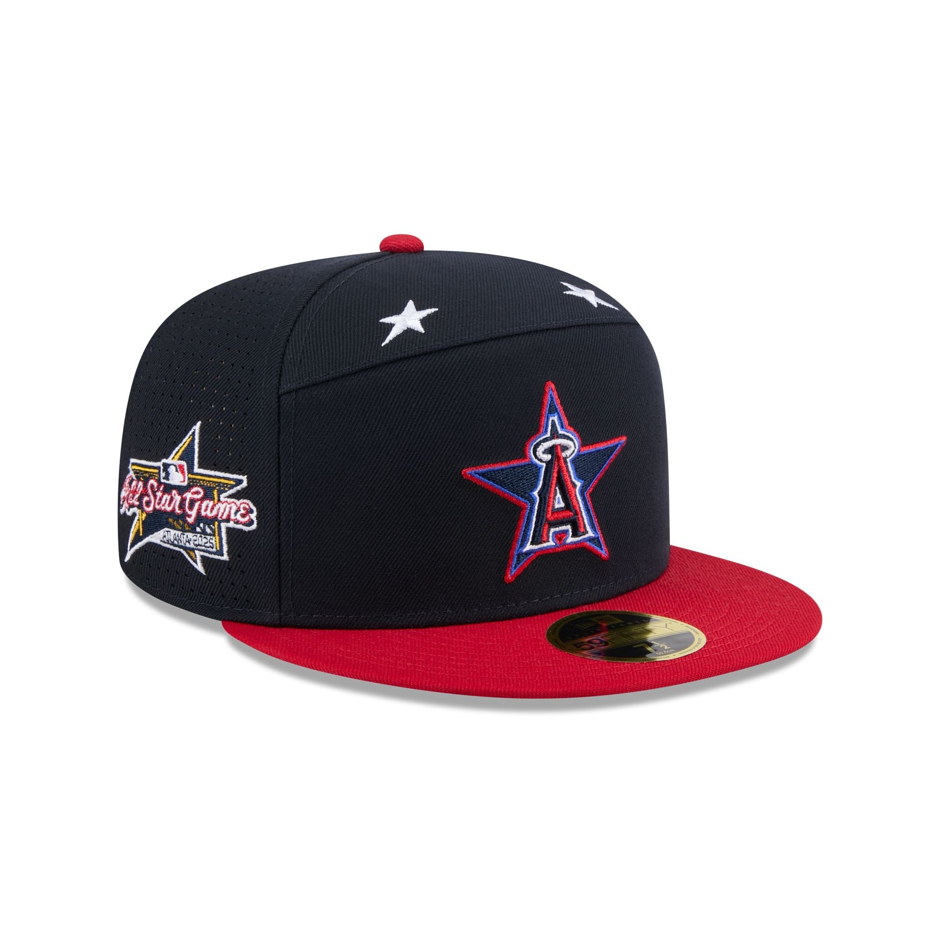 Los Angeles Angels 2025 All-Star Game Workout Split Panel 59FIFTY Fitt