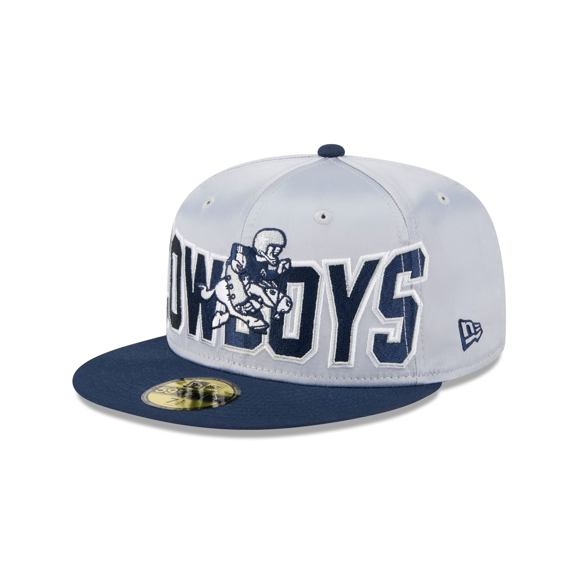 Dallas Cowboys Bold Satin 59FIFTY Fitted Hat