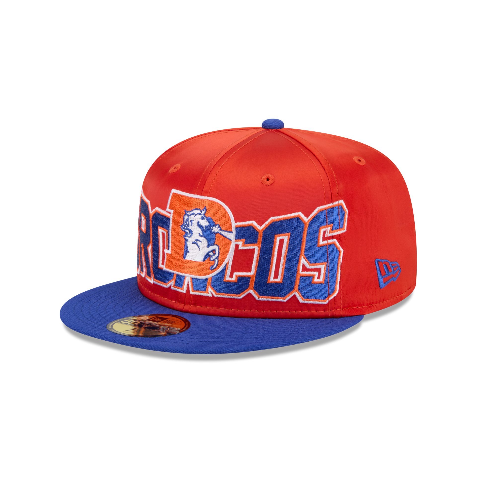 Denver Broncos Bold Satin 59FIFTY Fitted Hat
