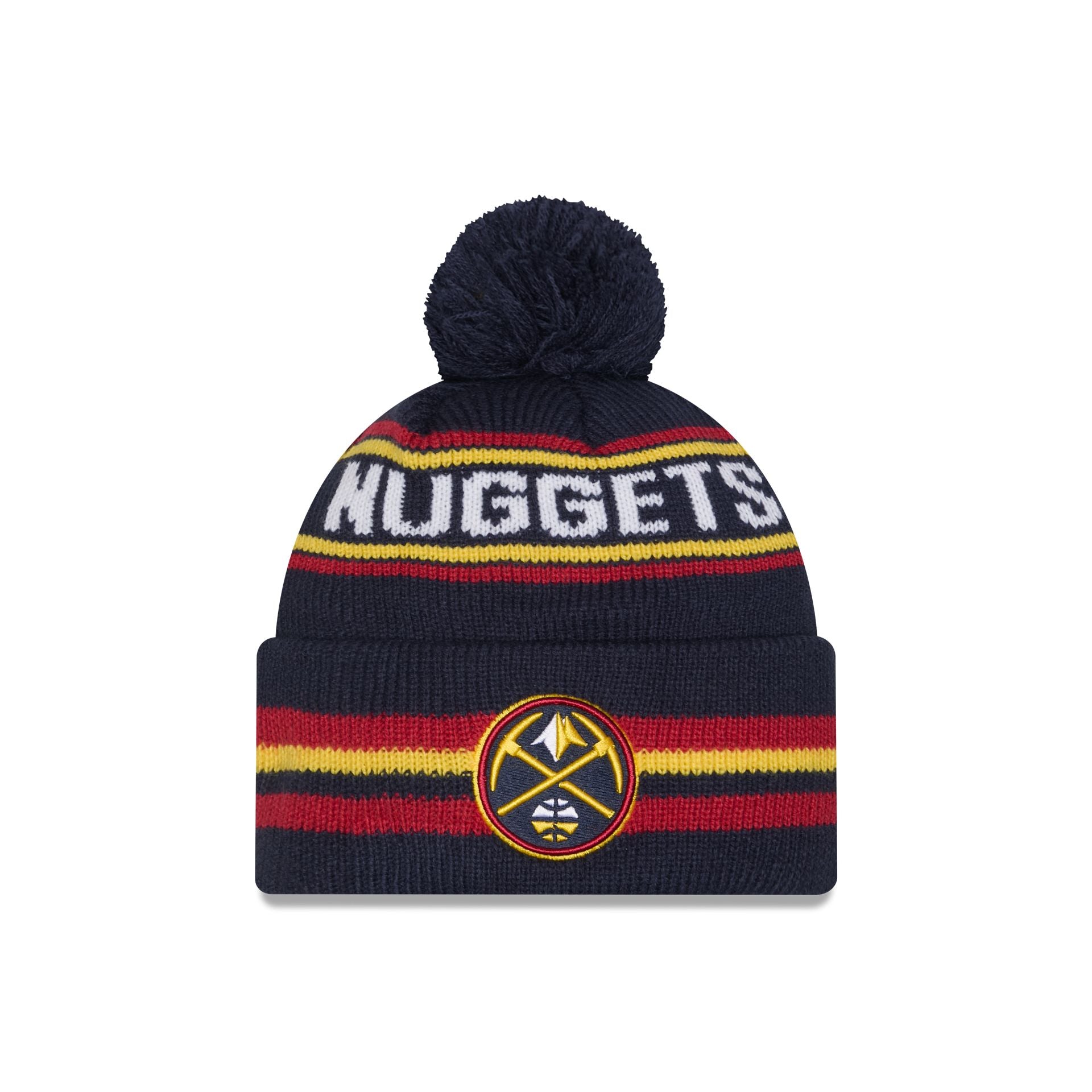 Denver Nuggets Classic Pom Knit Hat