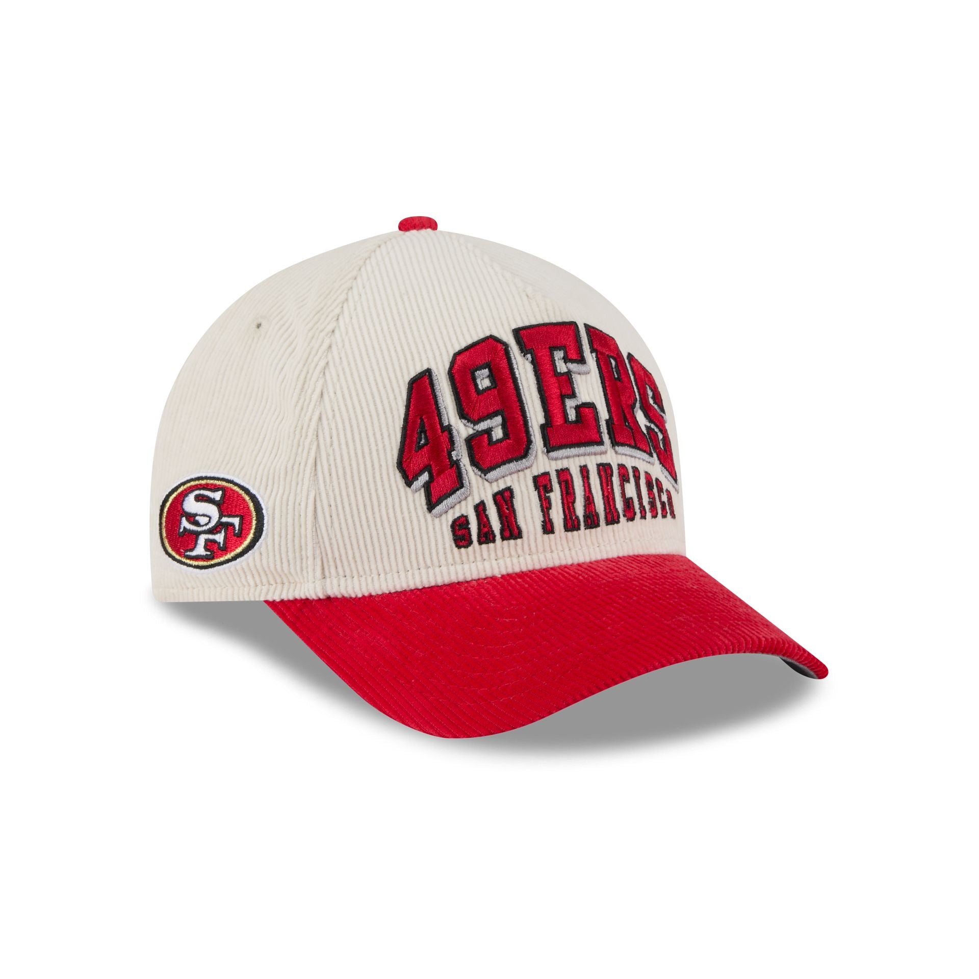 San Francisco 49ers Stacked Corduroy 9FORTY M-Crown A-Frame Snapback H