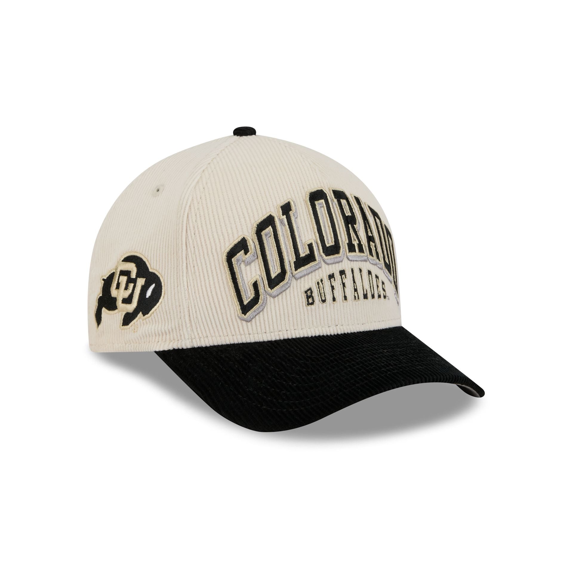 Colorado Buffaloes Stacked Corduroy 9FORTY M-Crown A-Frame Snapback Ha
