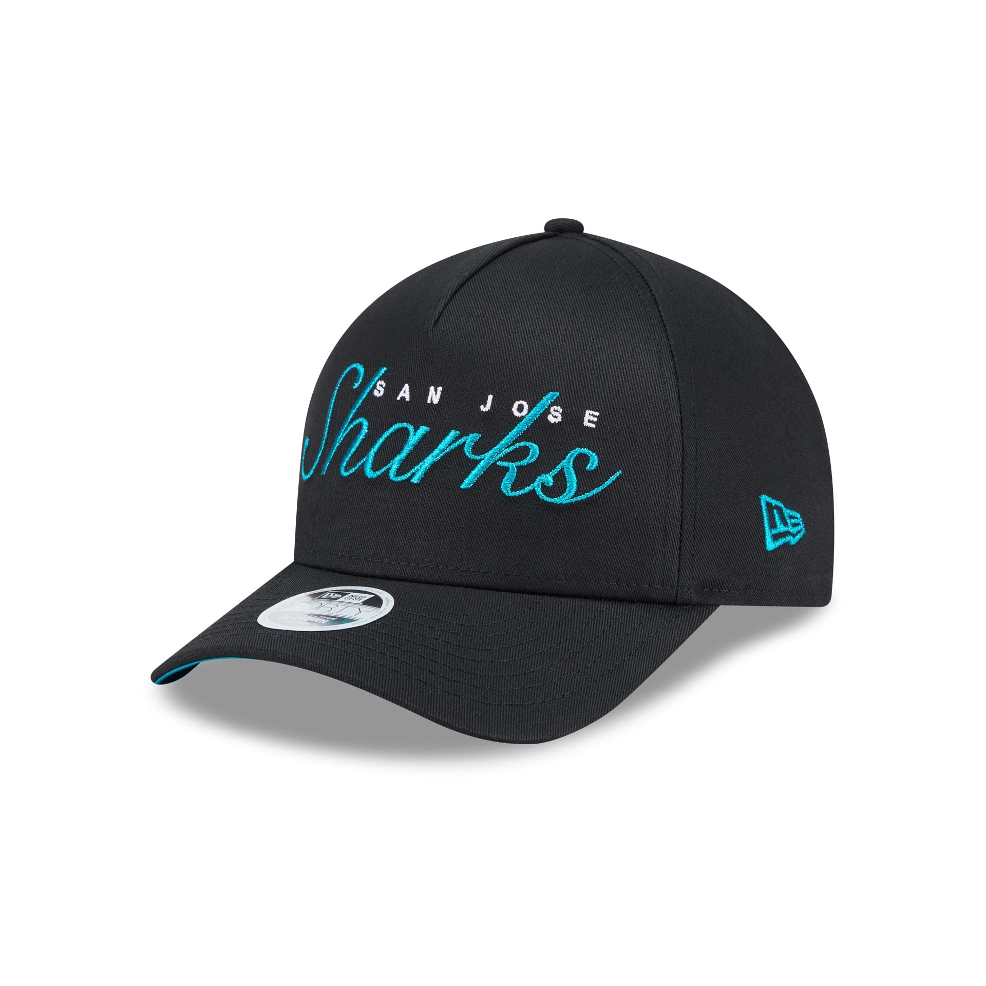 San Jose Sharks Metallic Women's 9FORTY M-Crown A-Frame Snapback Hat