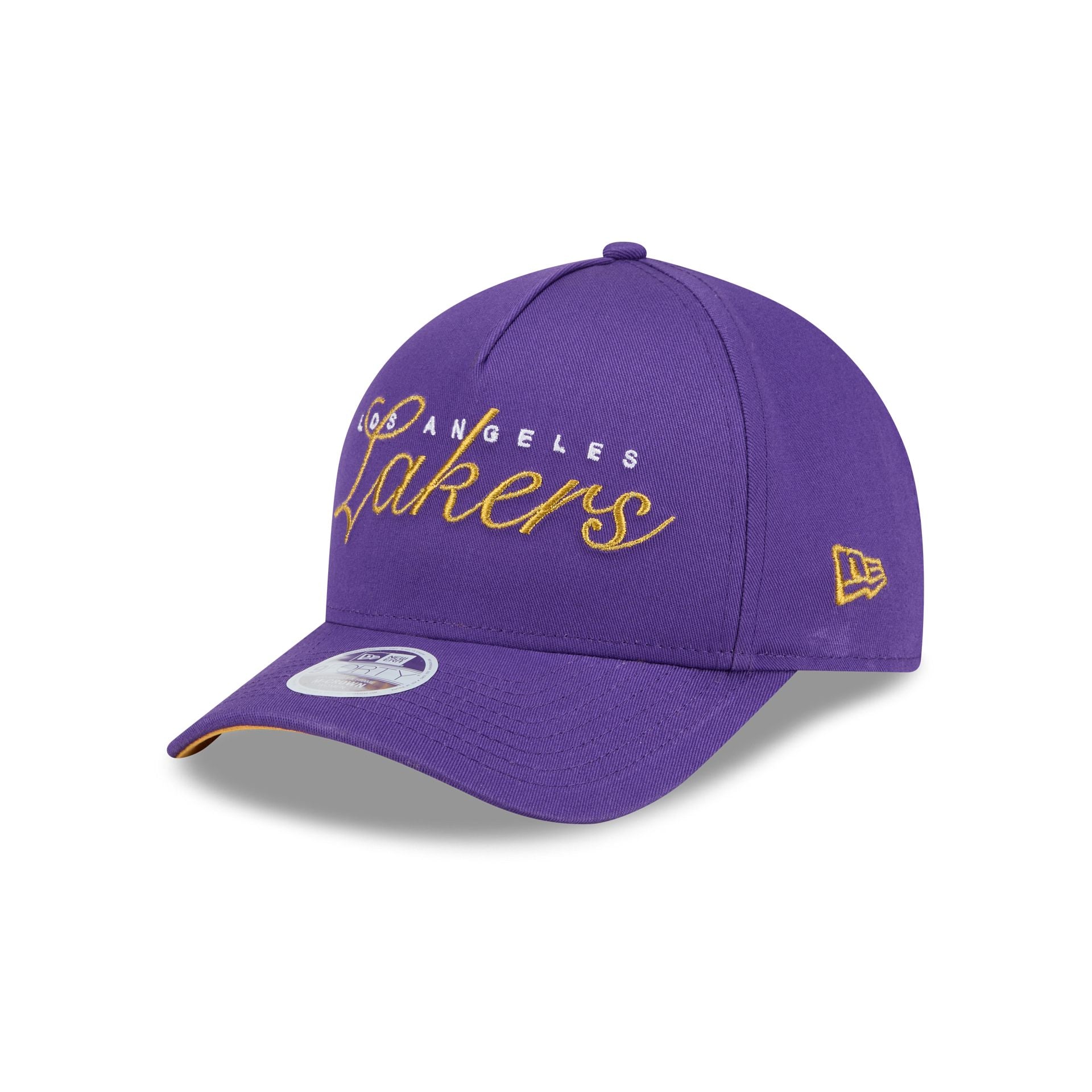 Los Angeles Lakers Metallic Women's 9FORTY M-Crown A-Frame Snapback Ha