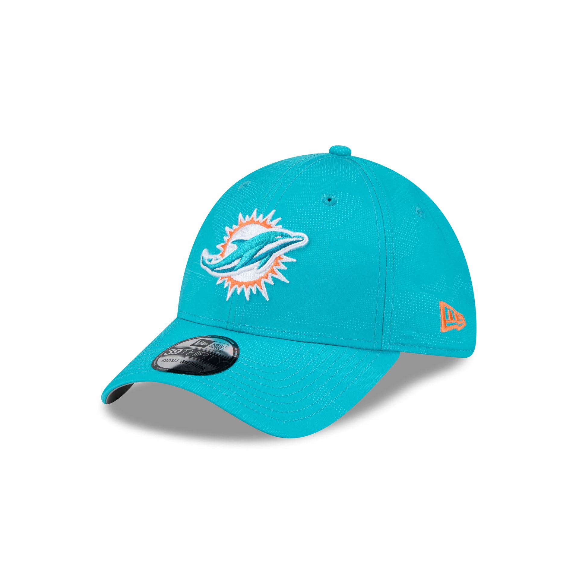 Miami Dolphins Tonal Camo 39THIRTY Stretch Fit Hat