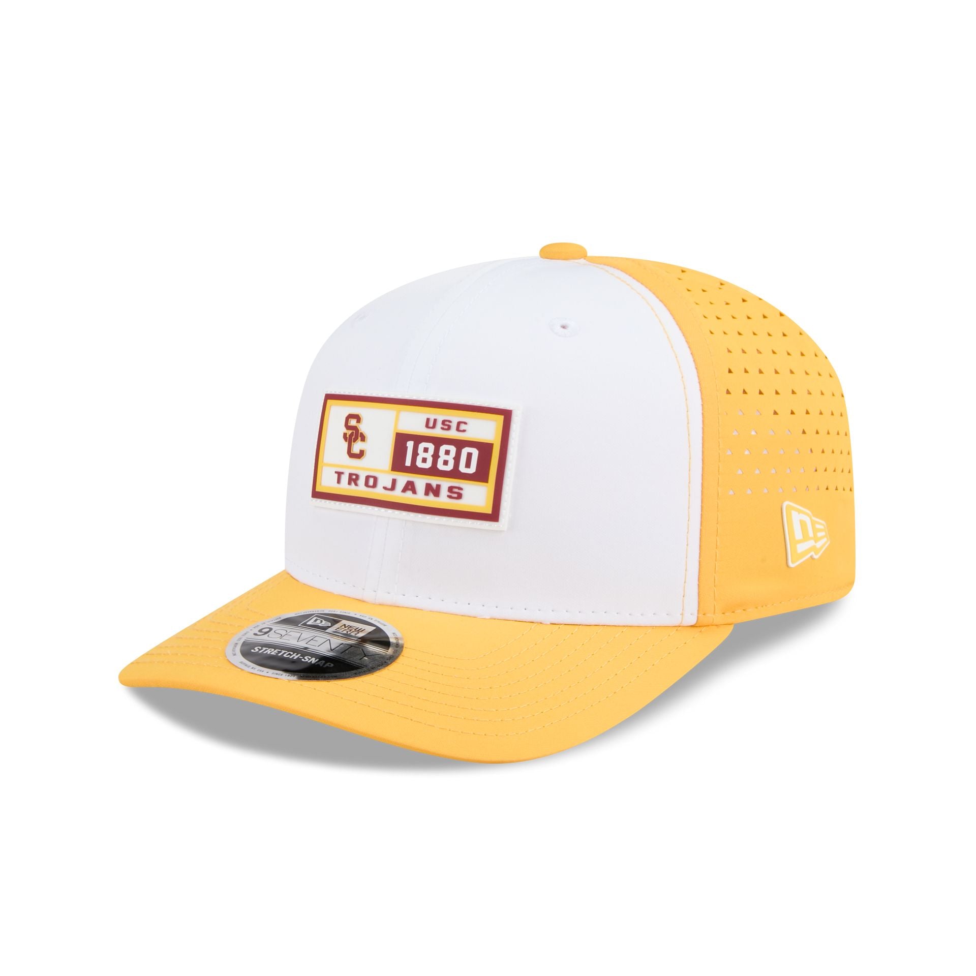 USC Trojans Est. Patch 9SEVENTY Stretch-Snap Hat