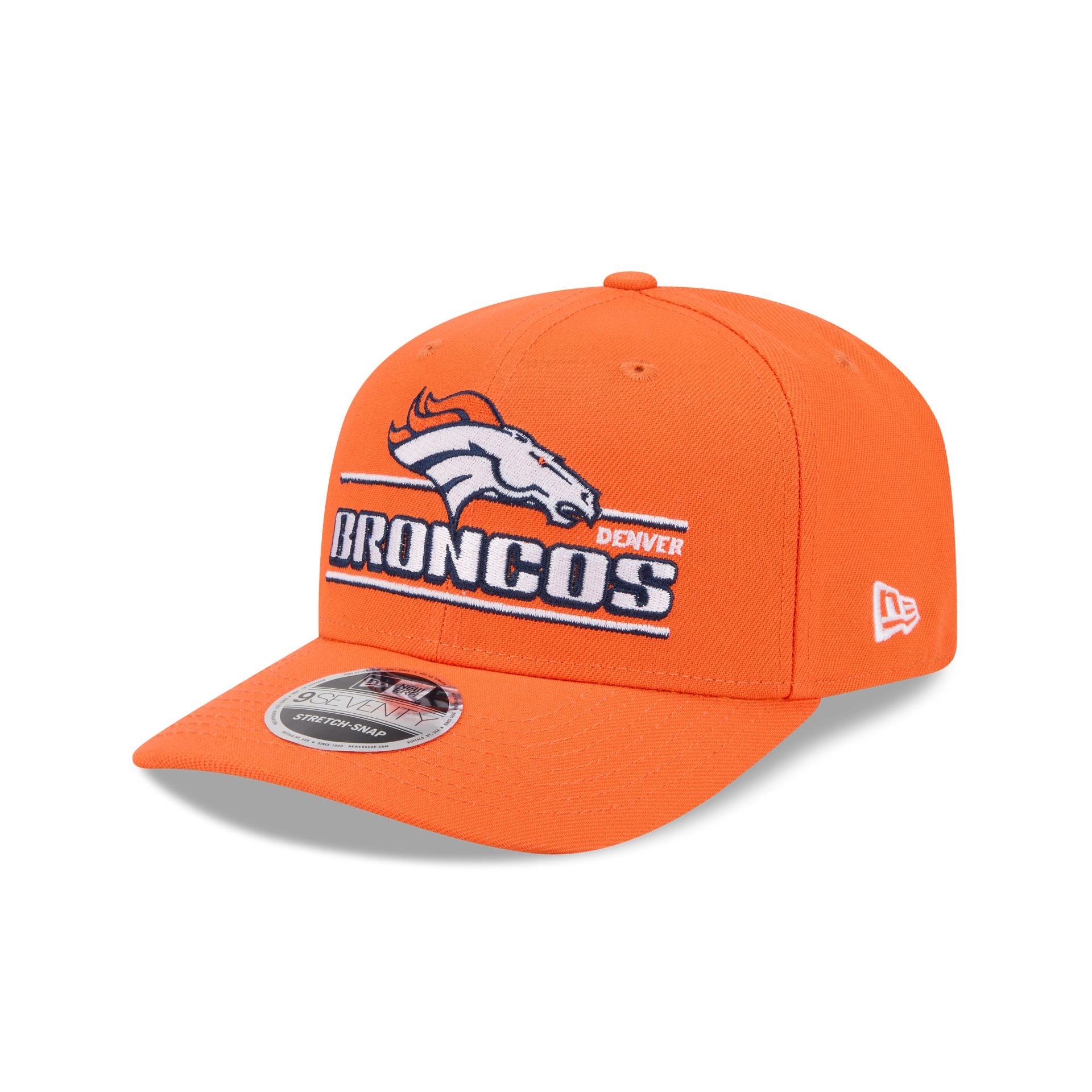 Denver Broncos Stated 9SEVENTY Stretch-Snap Hat