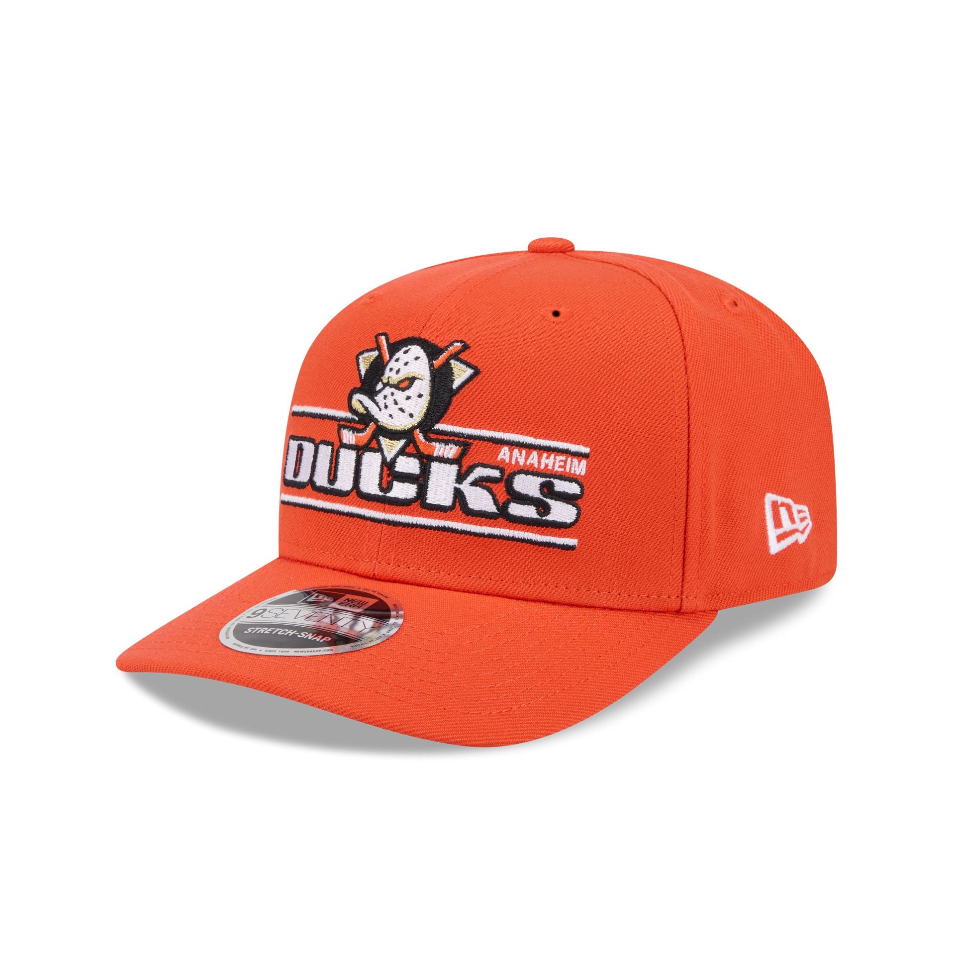 Anaheim Ducks Stated 9SEVENTY Stretch-Snap Hat