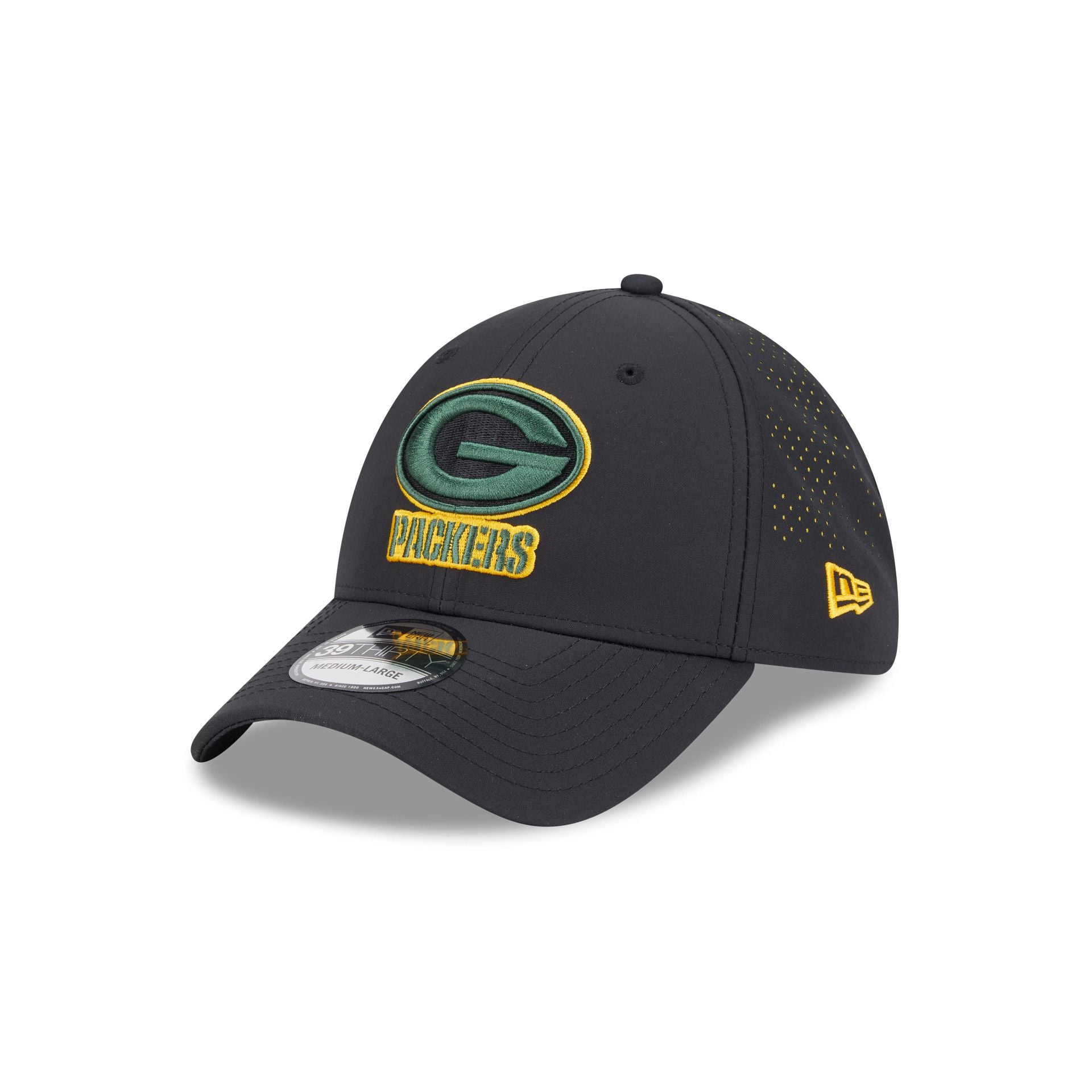 Green Bay Packers Night 39THIRTY Stretch Fit Hat