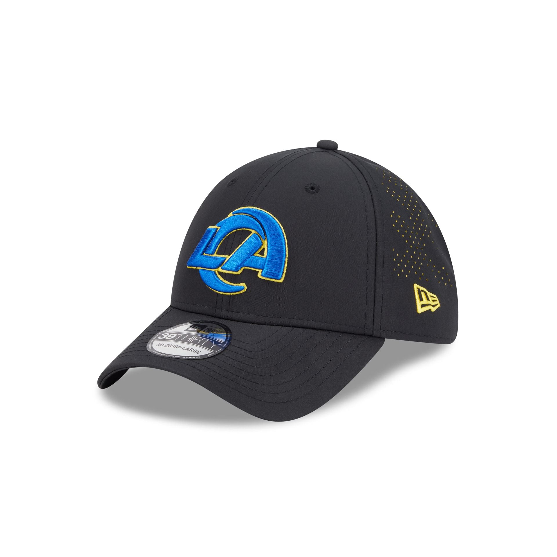 Los Angeles Rams Night 39THIRTY Stretch Fit Hat
