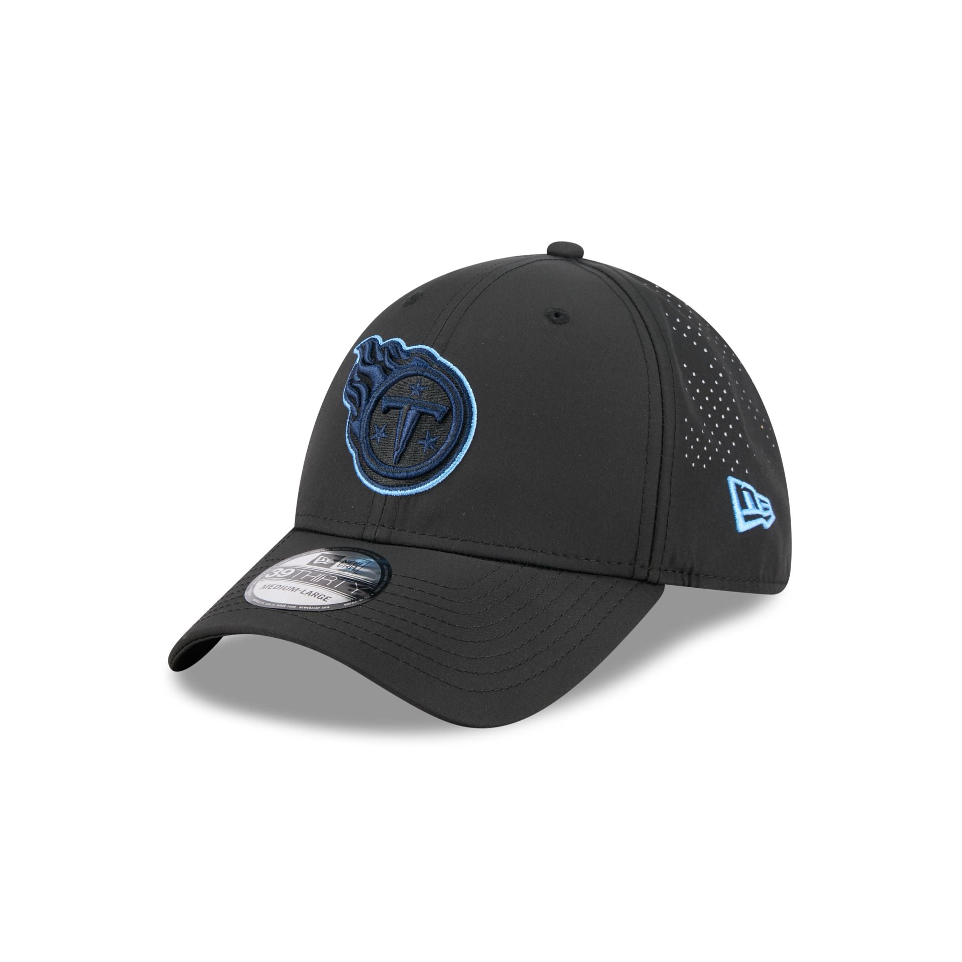 Tennessee Titans Night 39THIRTY Stretch Fit Hat