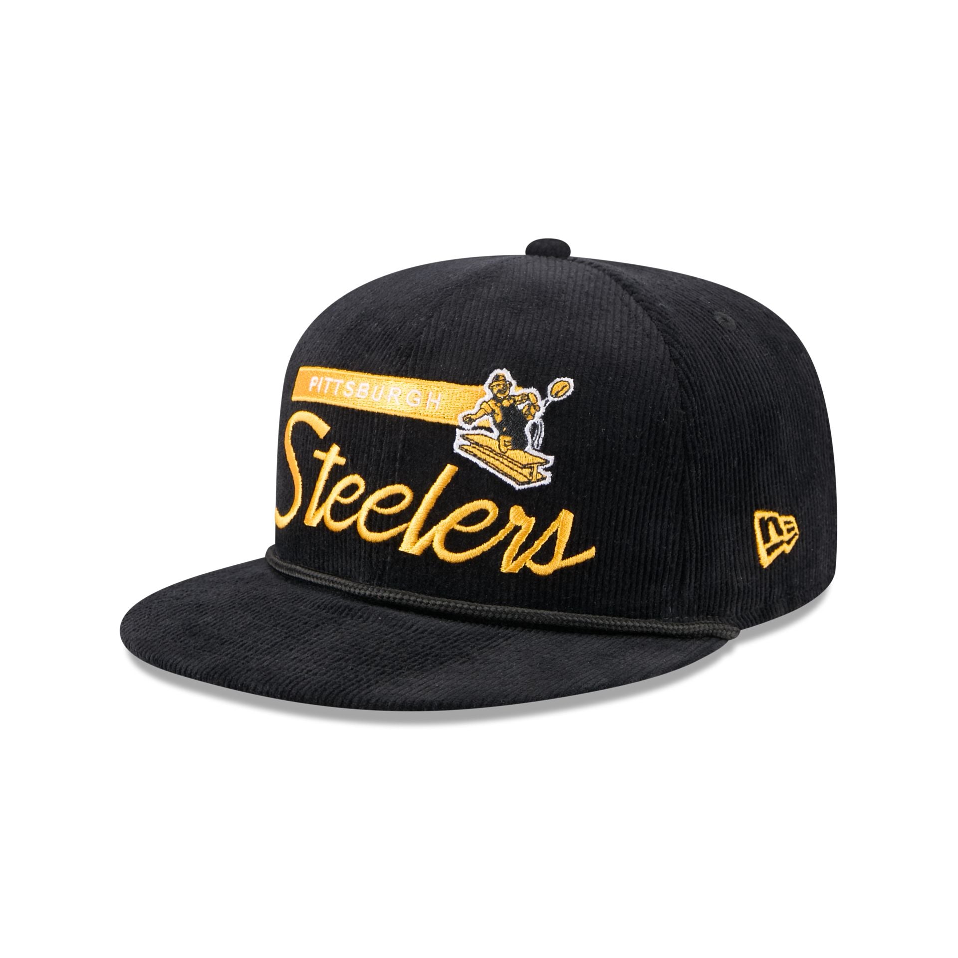 Pittsburgh Steelers Corduroy Rope 9FIFTY Snapback Hat
