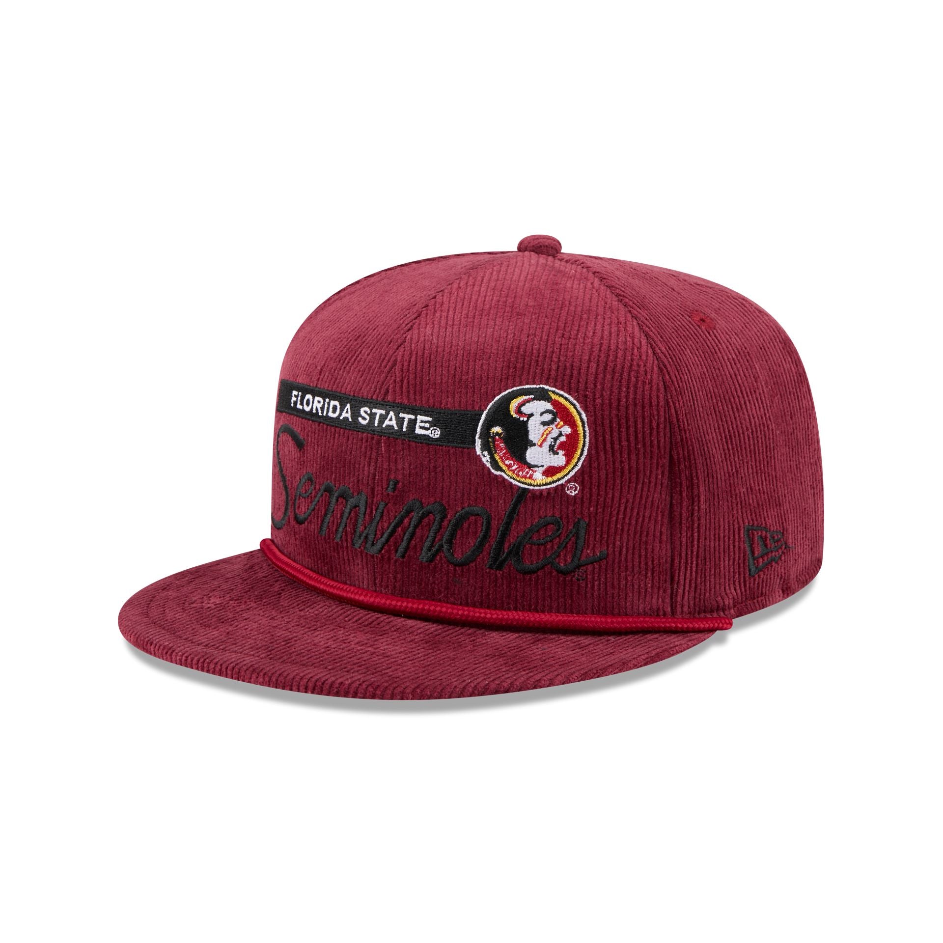 Florida State Seminoles College Vault Corduroy Rope 9FIFTY Snapback Ha