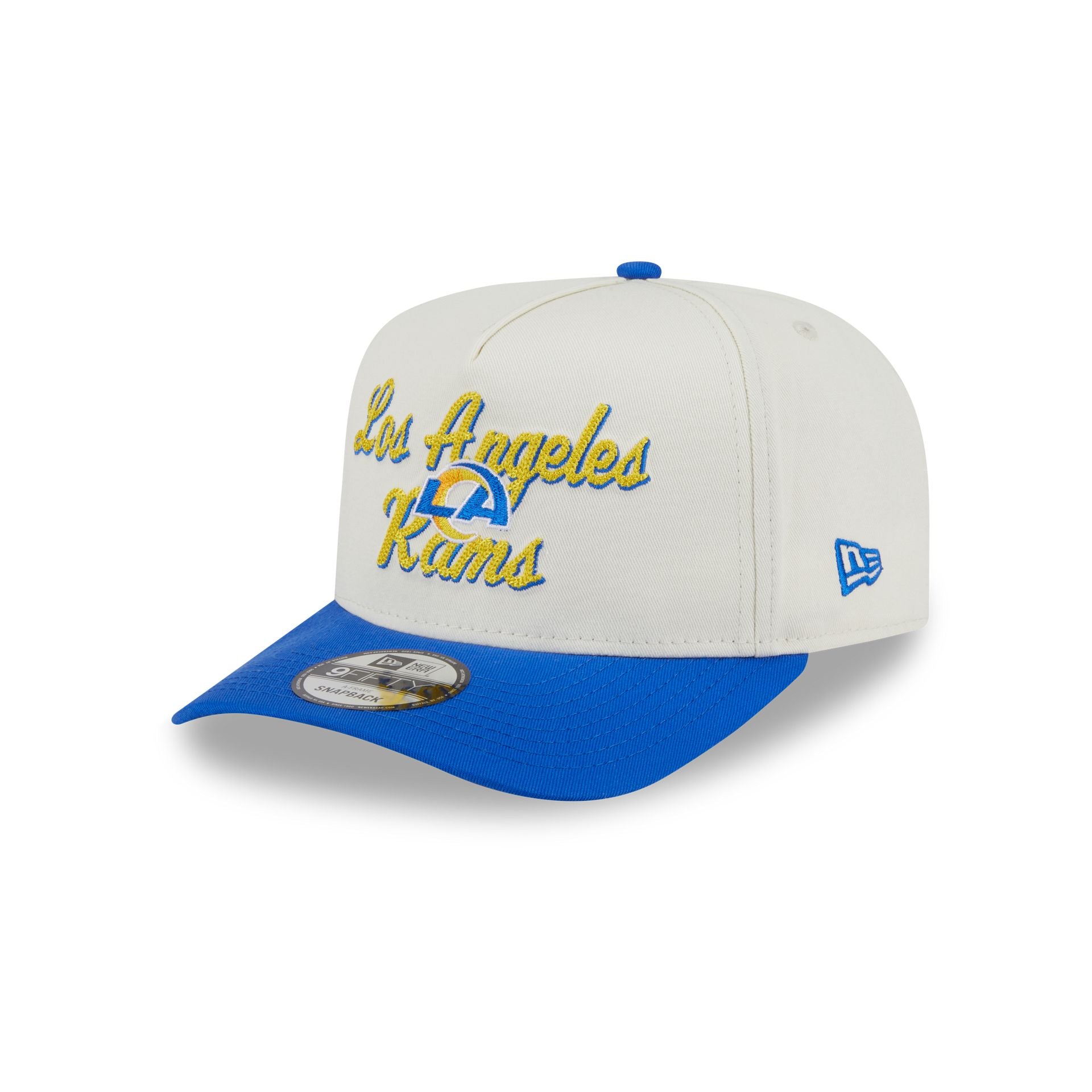 Los Angeles Rams Chainstitch 9FIFTY A-Frame Snapback Hat