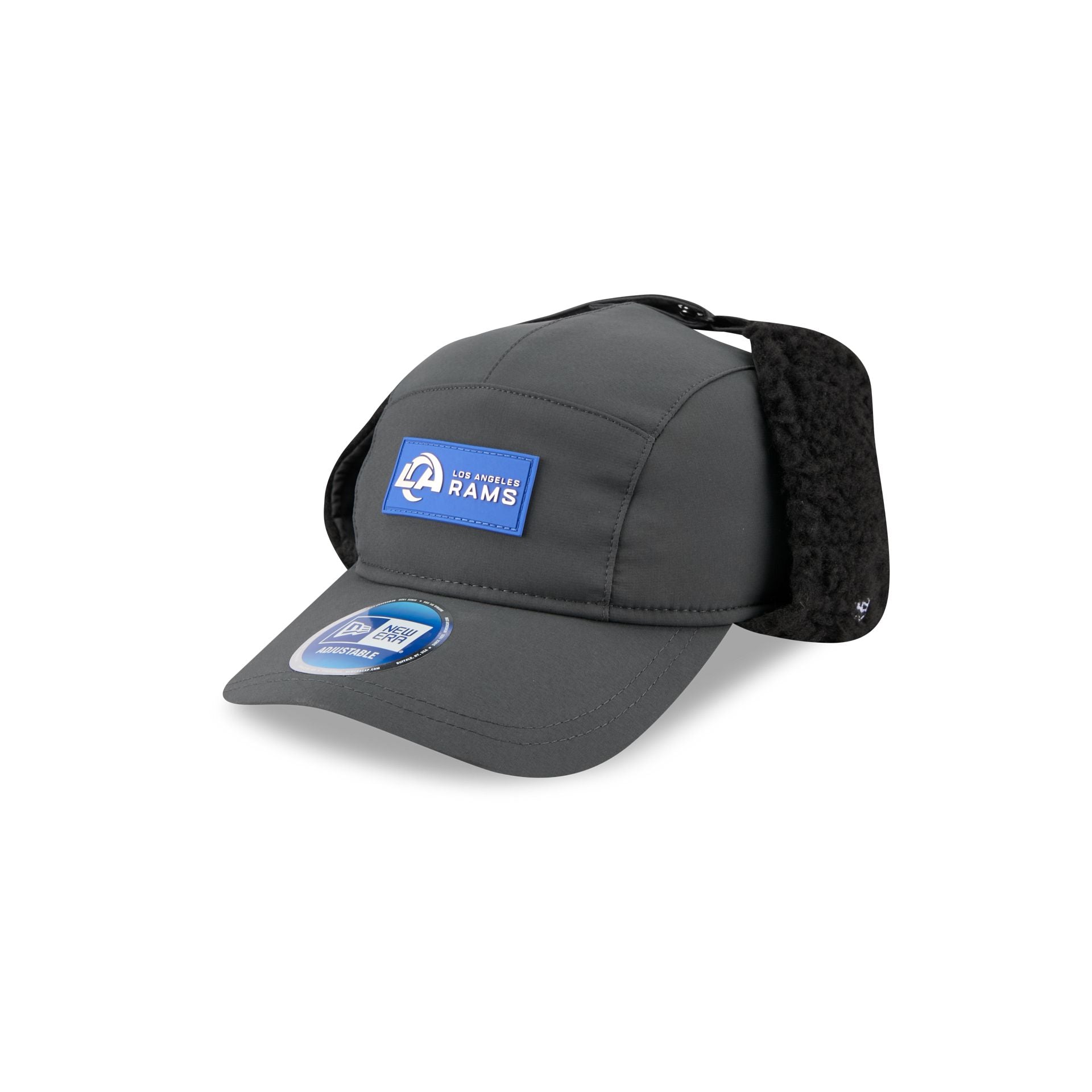 Los Angeles Rams 2025 Sideline Cold Weather Steel Clouds Runner Dogear