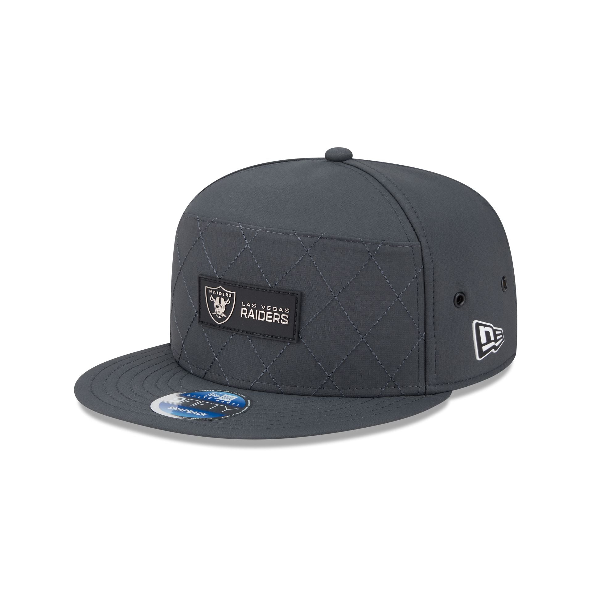 Las Vegas Raiders 2025 Sideline Cold Weather Steel Clouds Split Panel