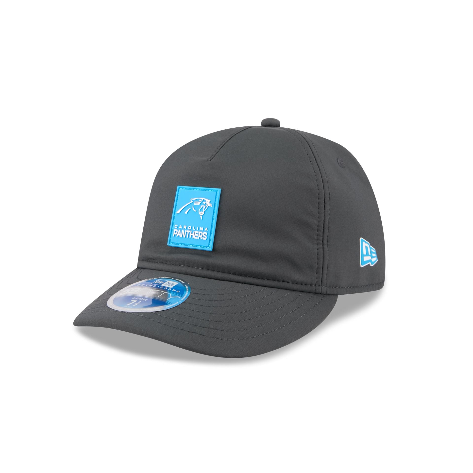 Carolina Panthers 2025 Sideline Cold Weather Steel Clouds Retro Crown