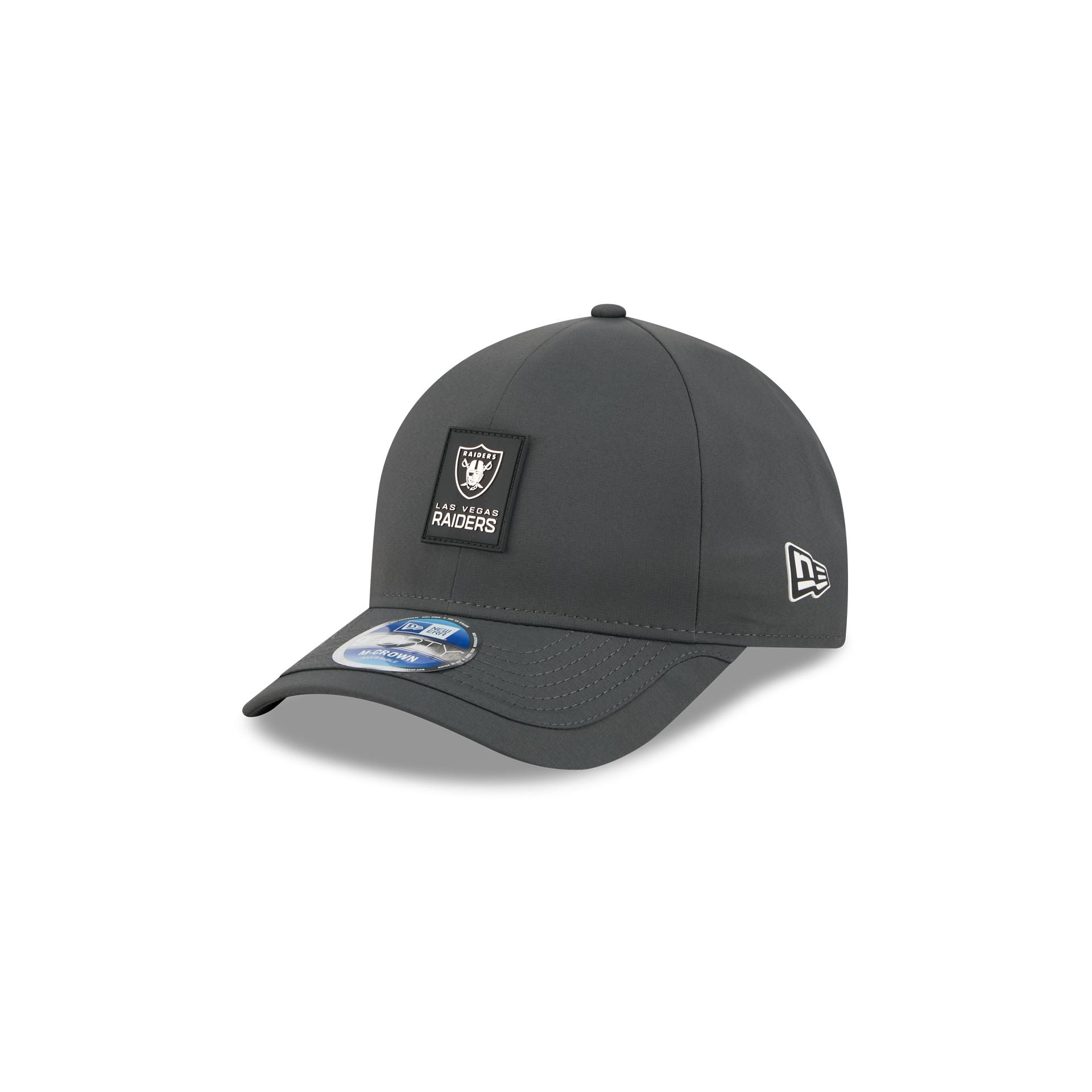 Las Vegas Raiders 2025 Sideline Cold Weather Steel Clouds Kids 9FORTY