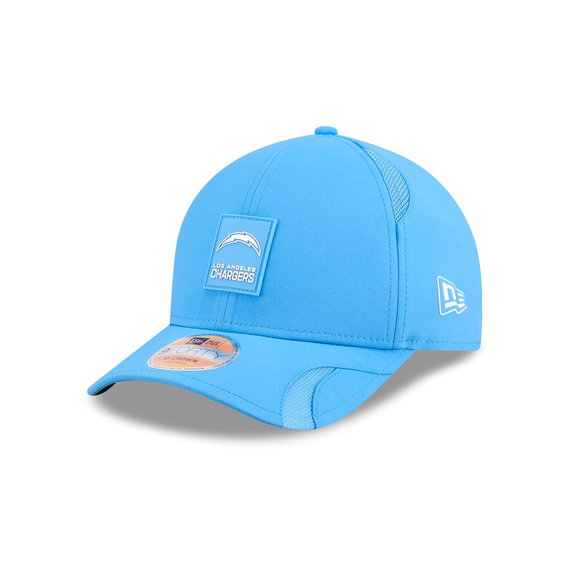 Los Angeles Chargers 2025 Sideline Hot Weather 9FORTY M-Crown Snapback