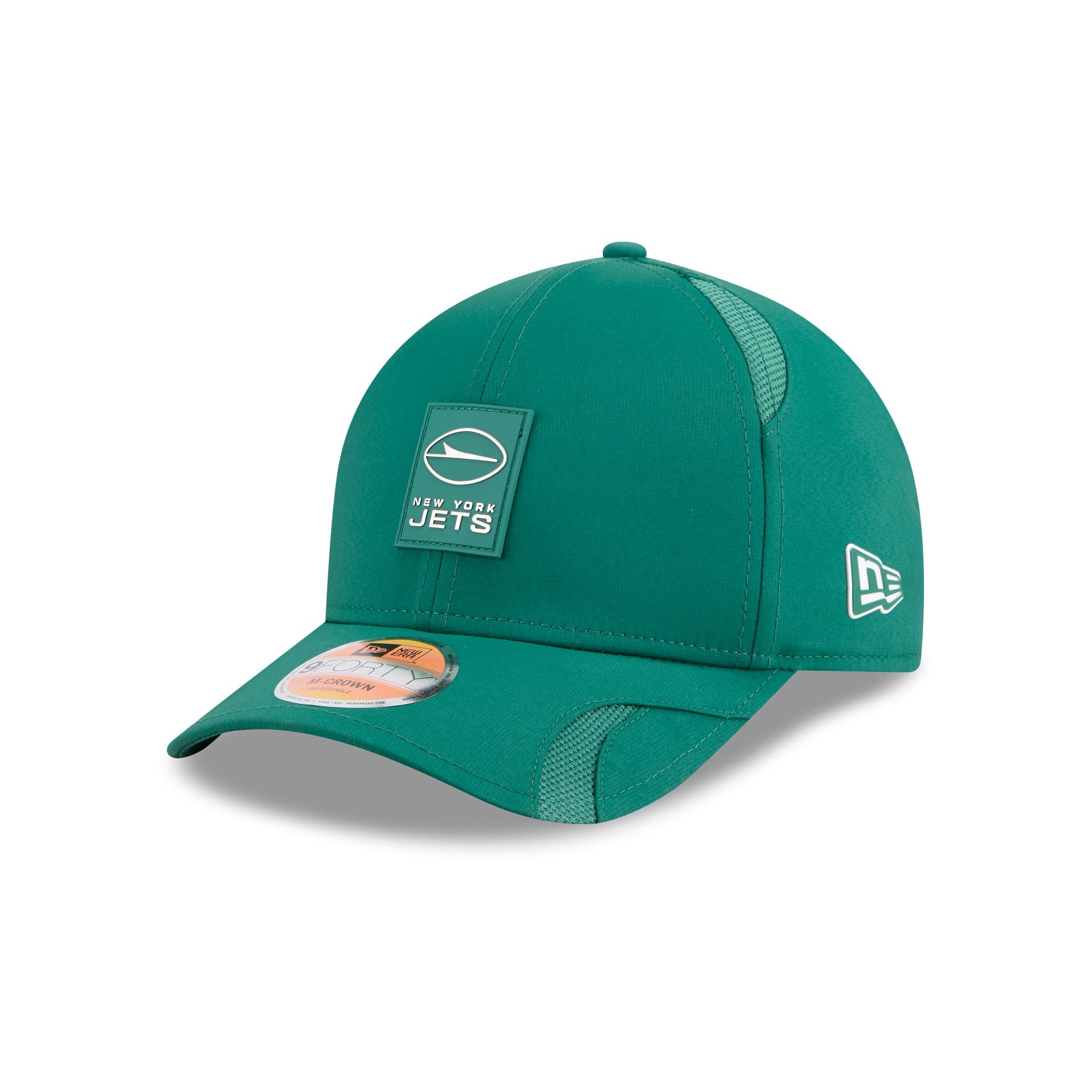 New York Jets 2025 Sideline Hot Weather 9FORTY M-Crown Snapback Hat