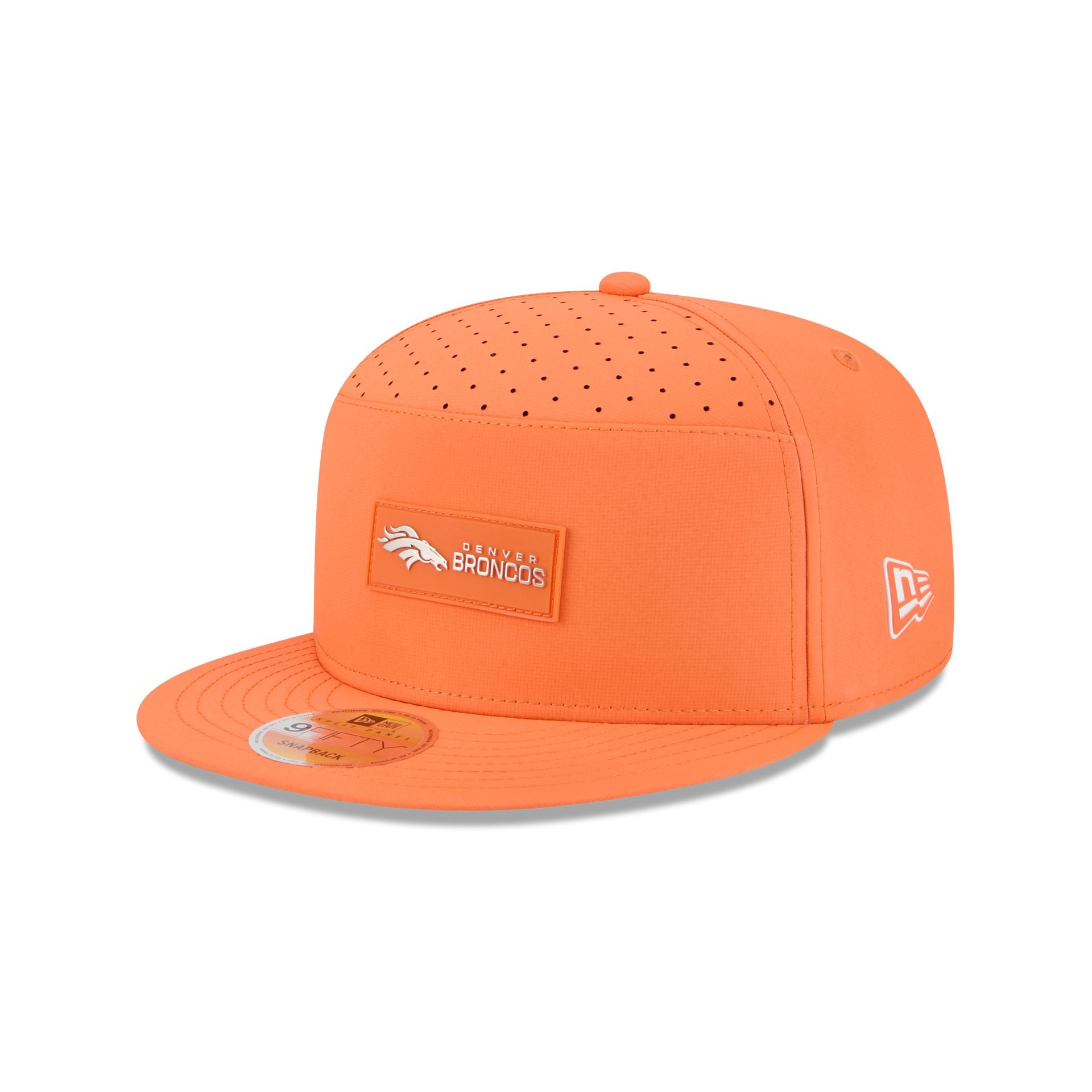 Denver Broncos 2025 Sideline Hot Weather Split Panel 9FIFTY Snapback H