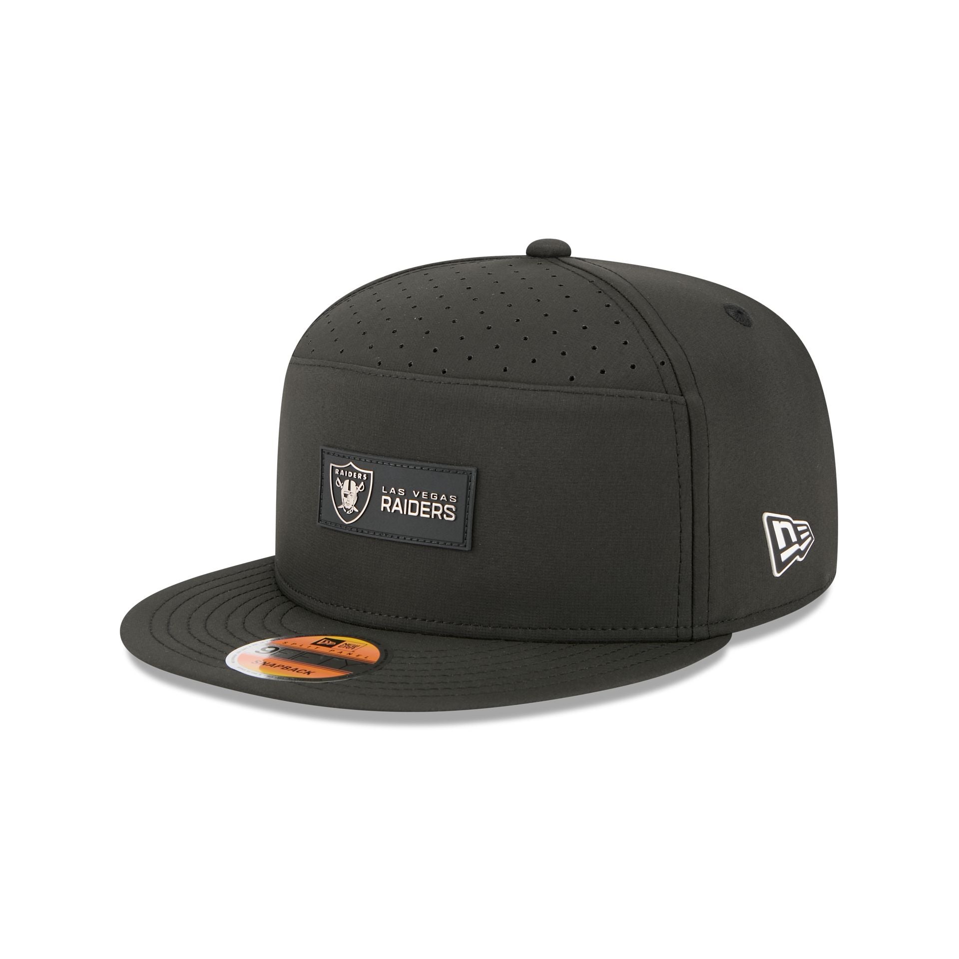 Las Vegas Raiders 2025 Sideline Hot Weather Split Panel 9FIFTY Snapbac