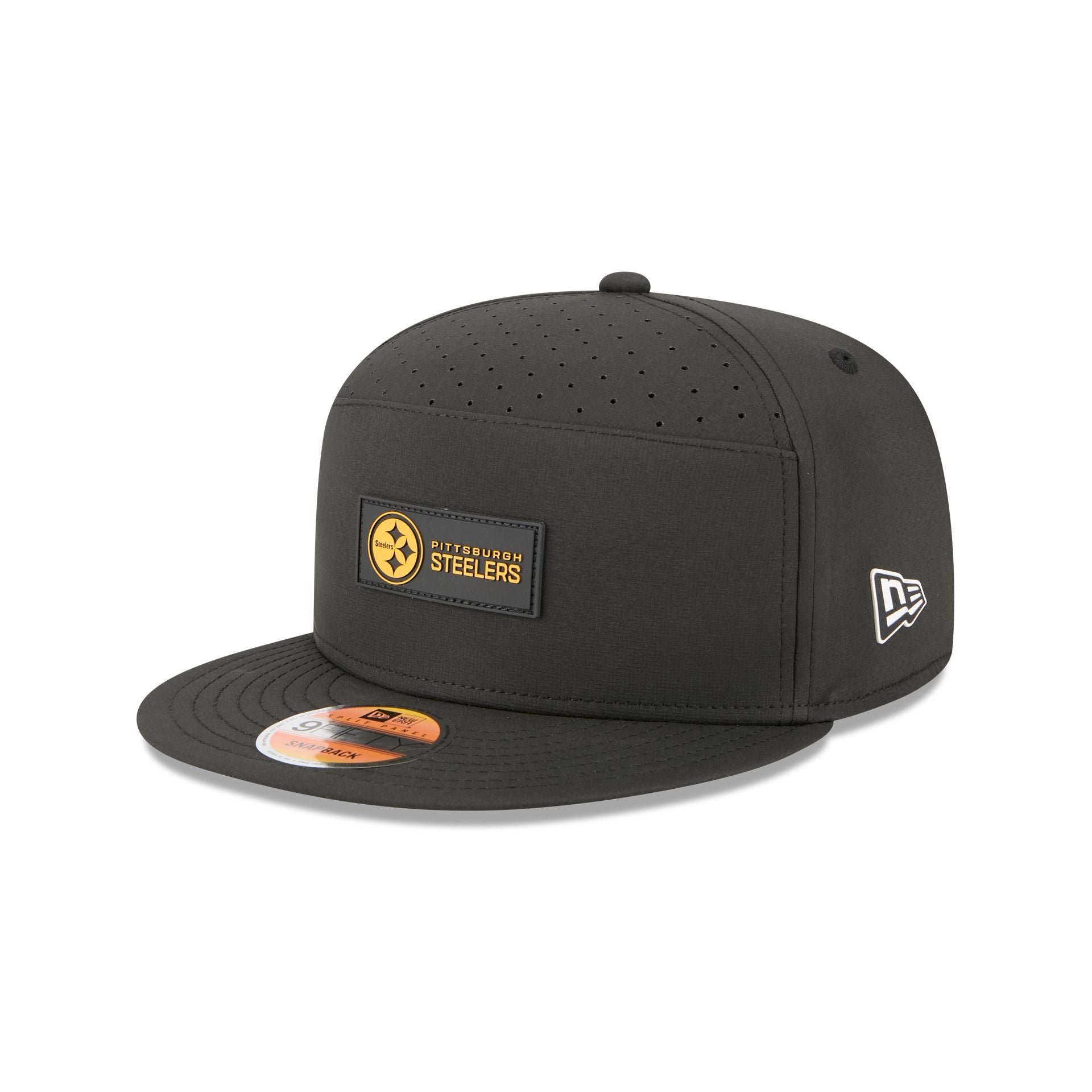 Pittsburgh Steelers 2025 Sideline Hot Weather Split Panel 9FIFTY Snapb