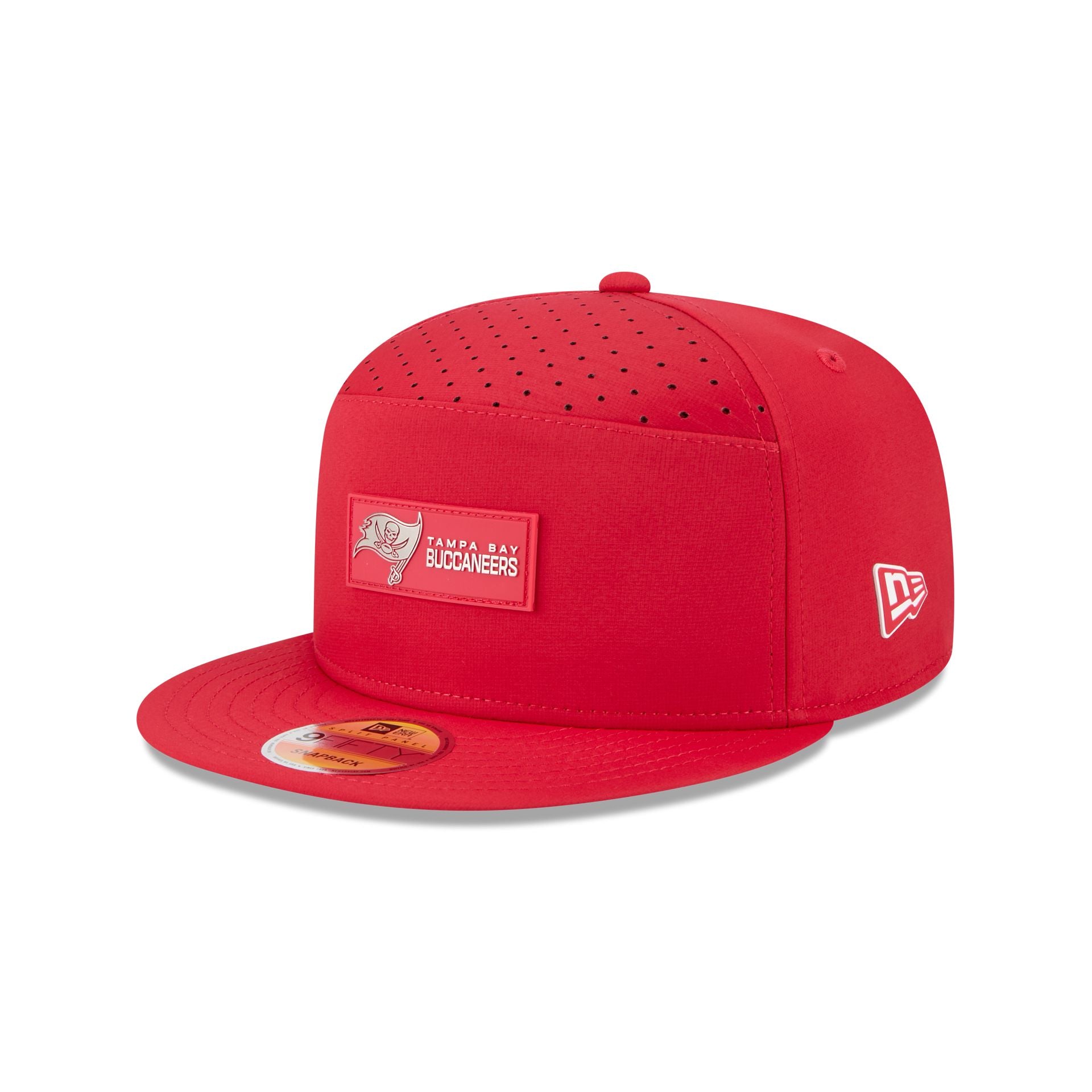Tampa Bay Buccaneers 2025 Sideline Hot Weather Split Panel 9FIFTY Snap