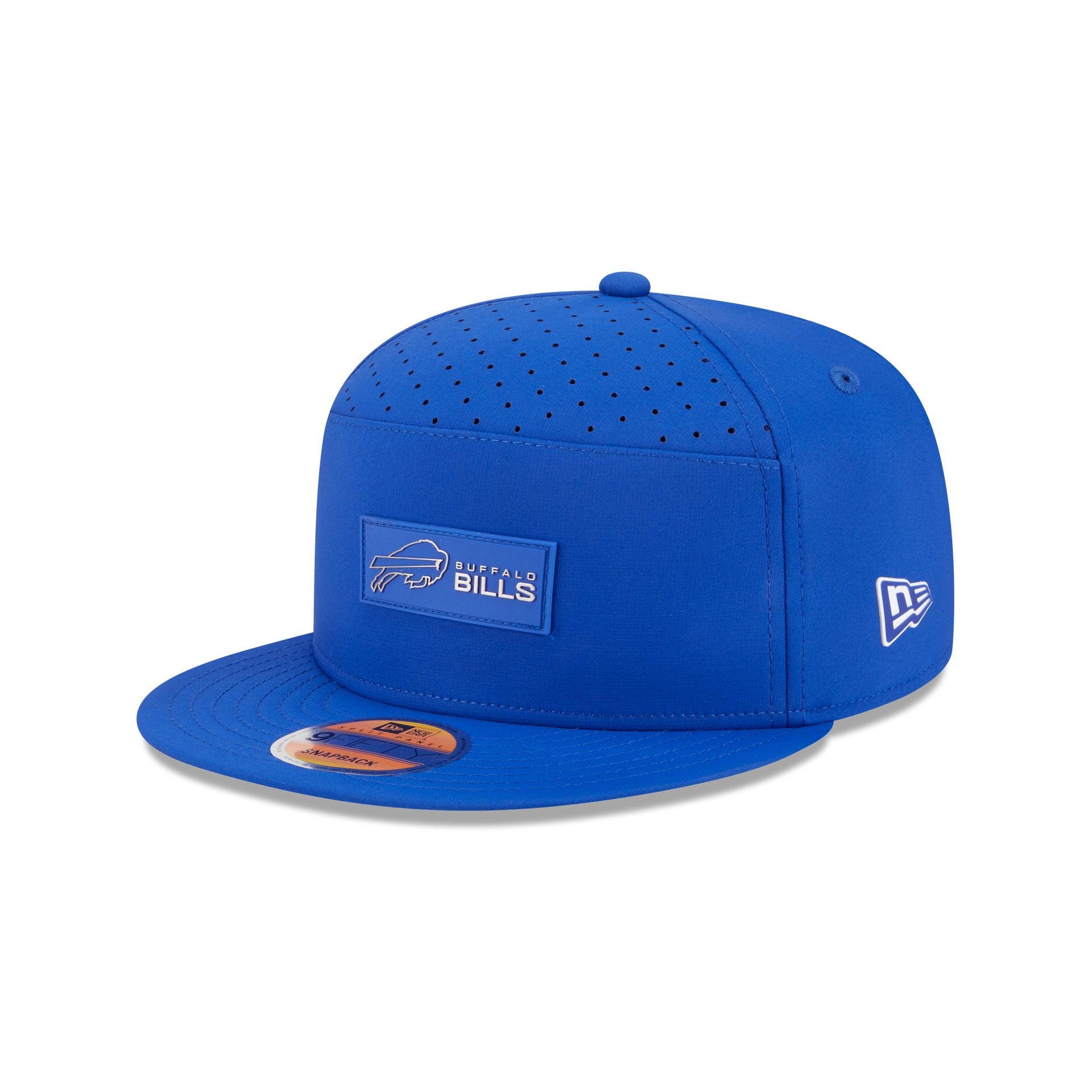 Buffalo Bills 2025 Sideline Hot Weather Split Panel 9FIFTY Snapback Ha