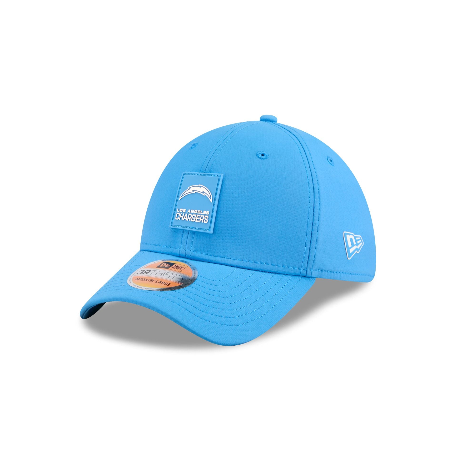 Los Angeles Chargers 2025 Sideline Hot Weather 39THIRTY Stretch Fit Ha