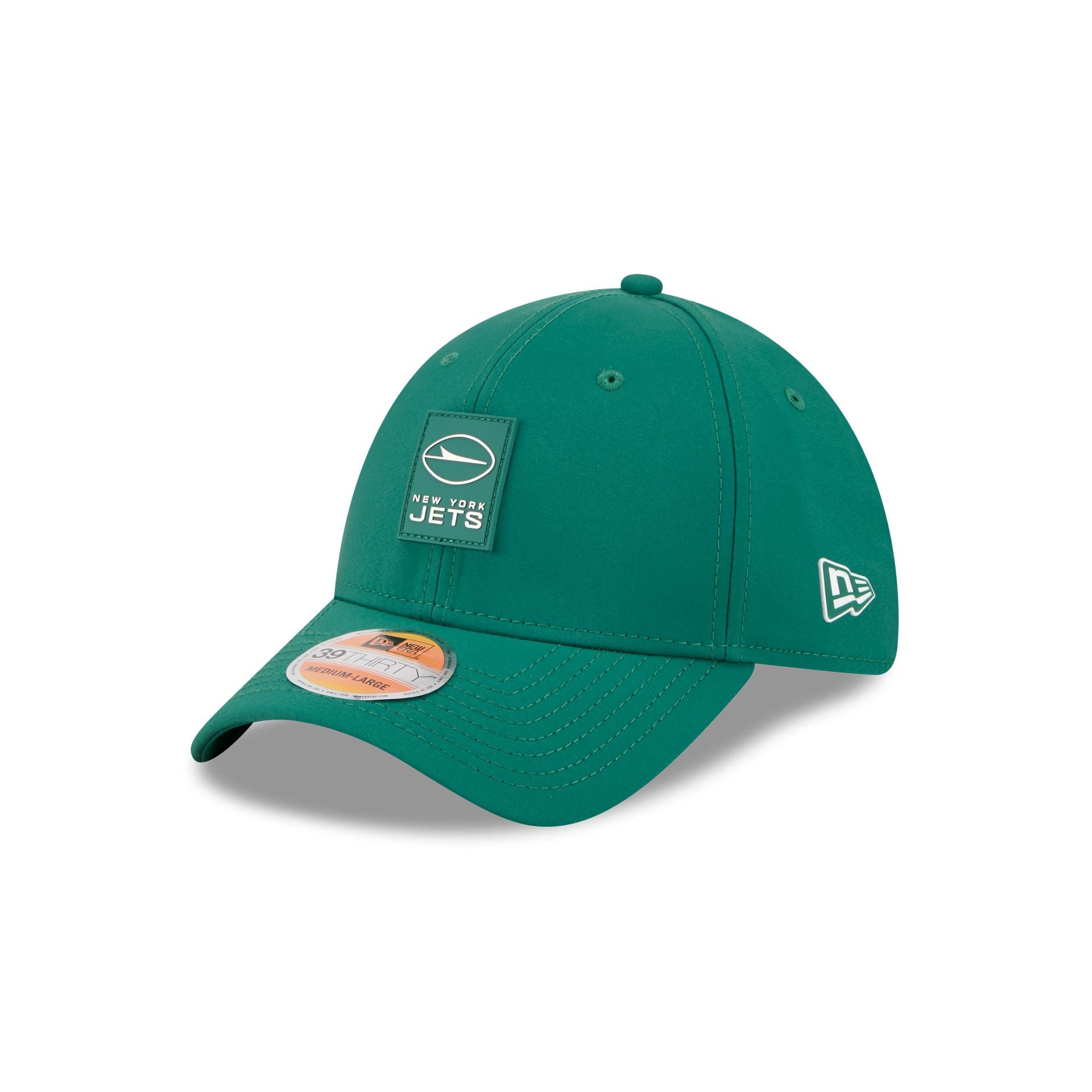 New York Jets 2025 Sideline Hot Weather 39THIRTY Stretch Fit Hat