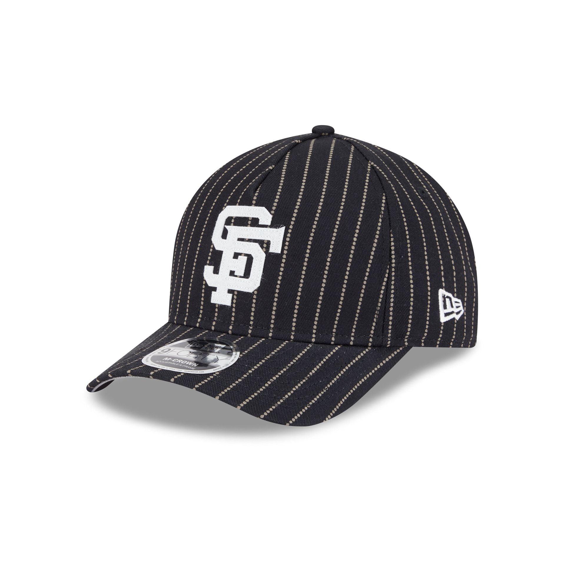 San Francisco Giants Dotted Pinstripe 9FORTY M-Crown A-Frame Adjustabl