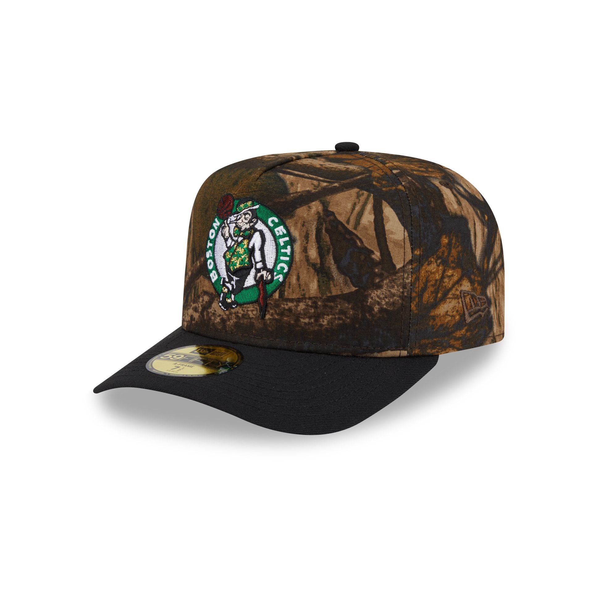 Boston Celtics Ripstop Camo 59FIFTY A-Frame Fitted Hat