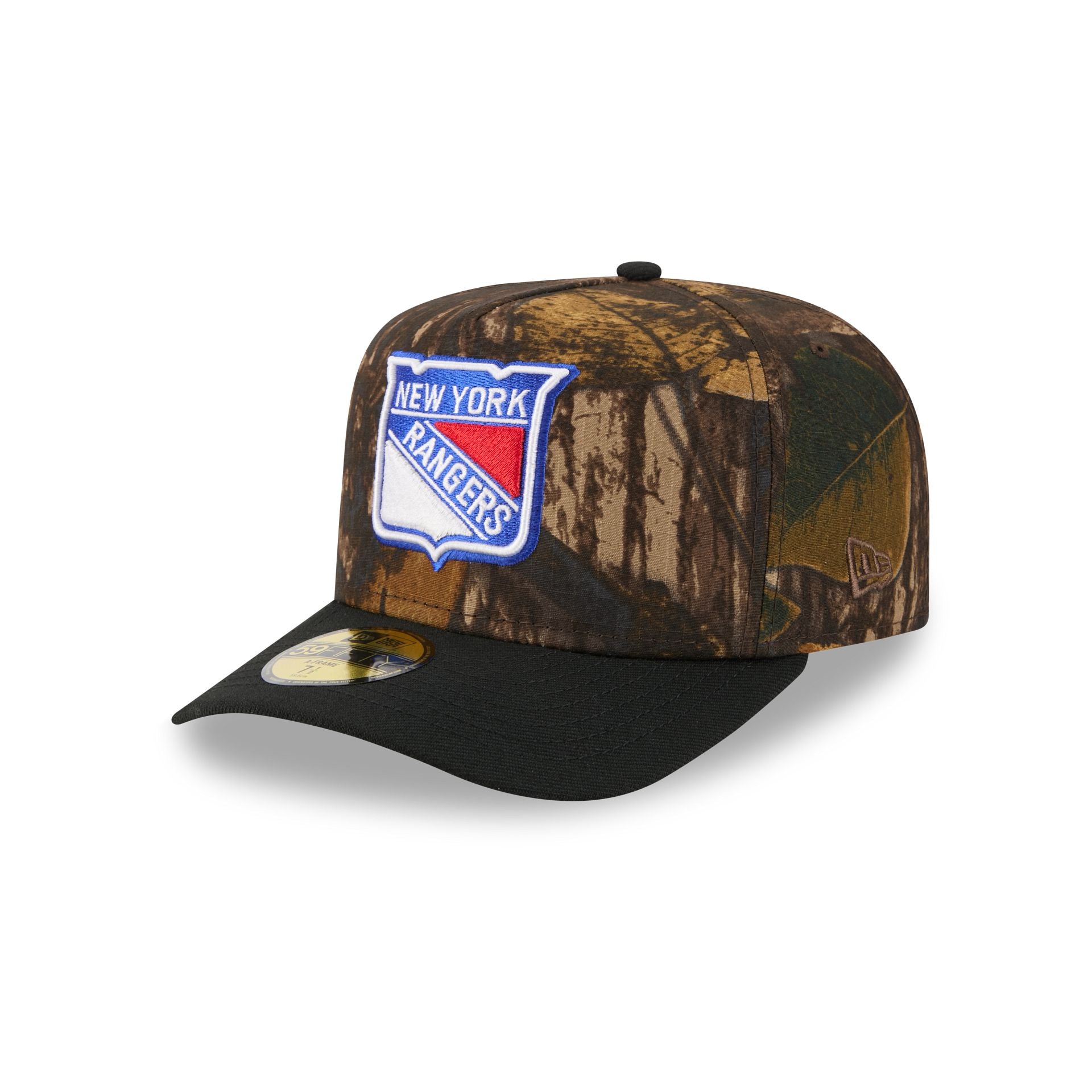 New York Rangers Ripstop Camo 59FIFTY A-Frame Fitted Hat
